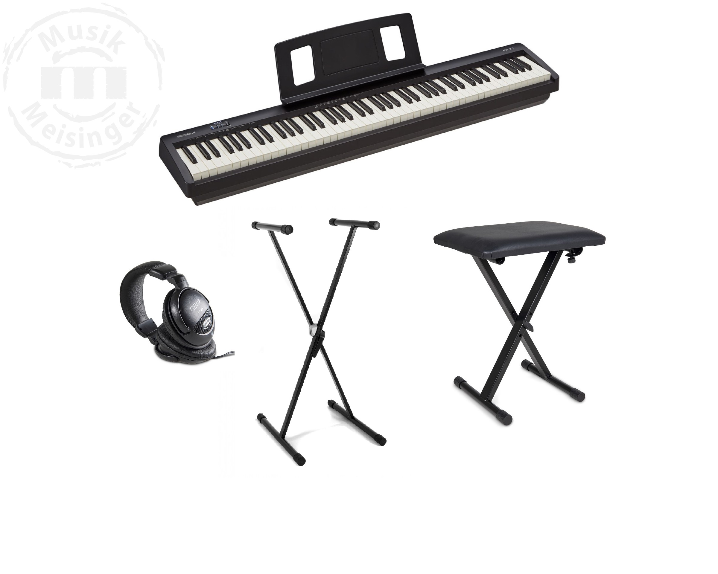 Roland FP-10 Stagepiano Bundle