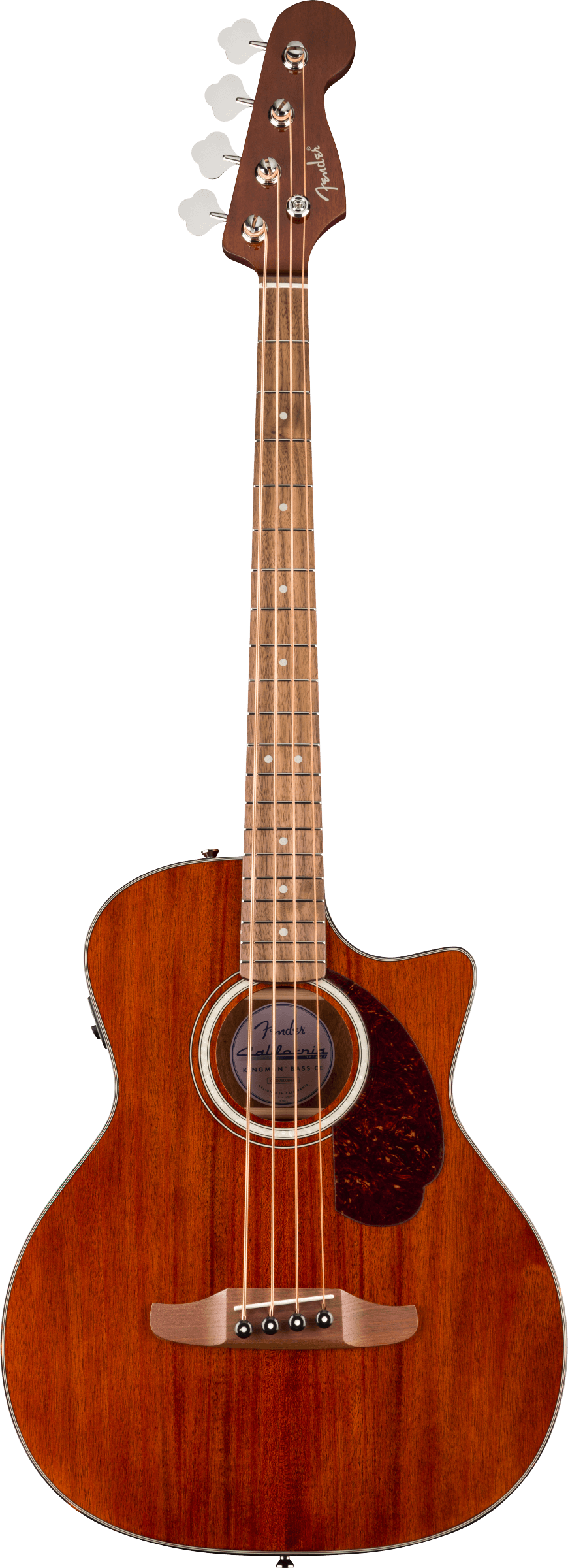 FENDER CA DLX KINGMAN BASS CE TPG NAT MAH