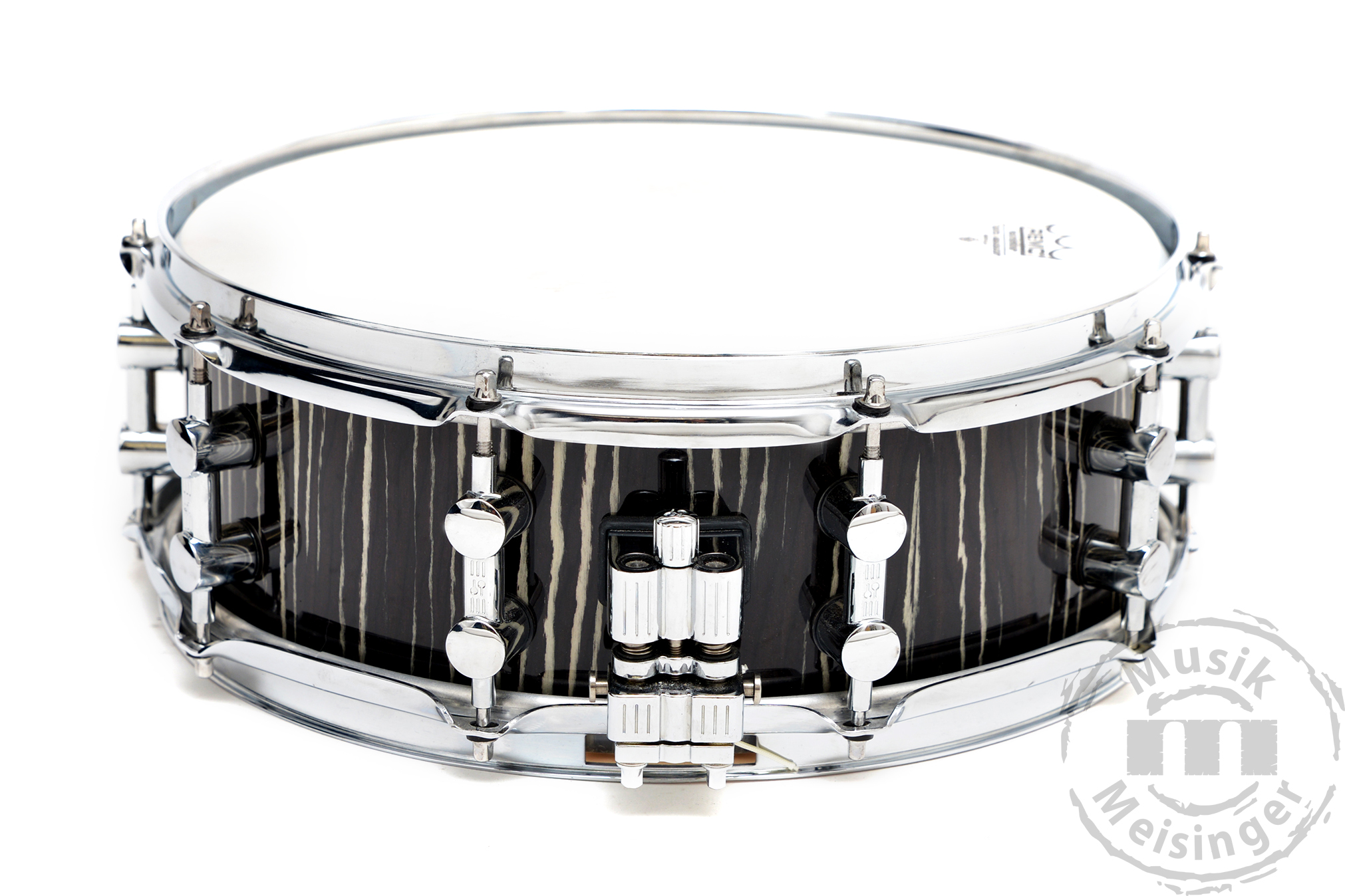 Sonor Prolite 14x5 Snare Ebony White Stripes