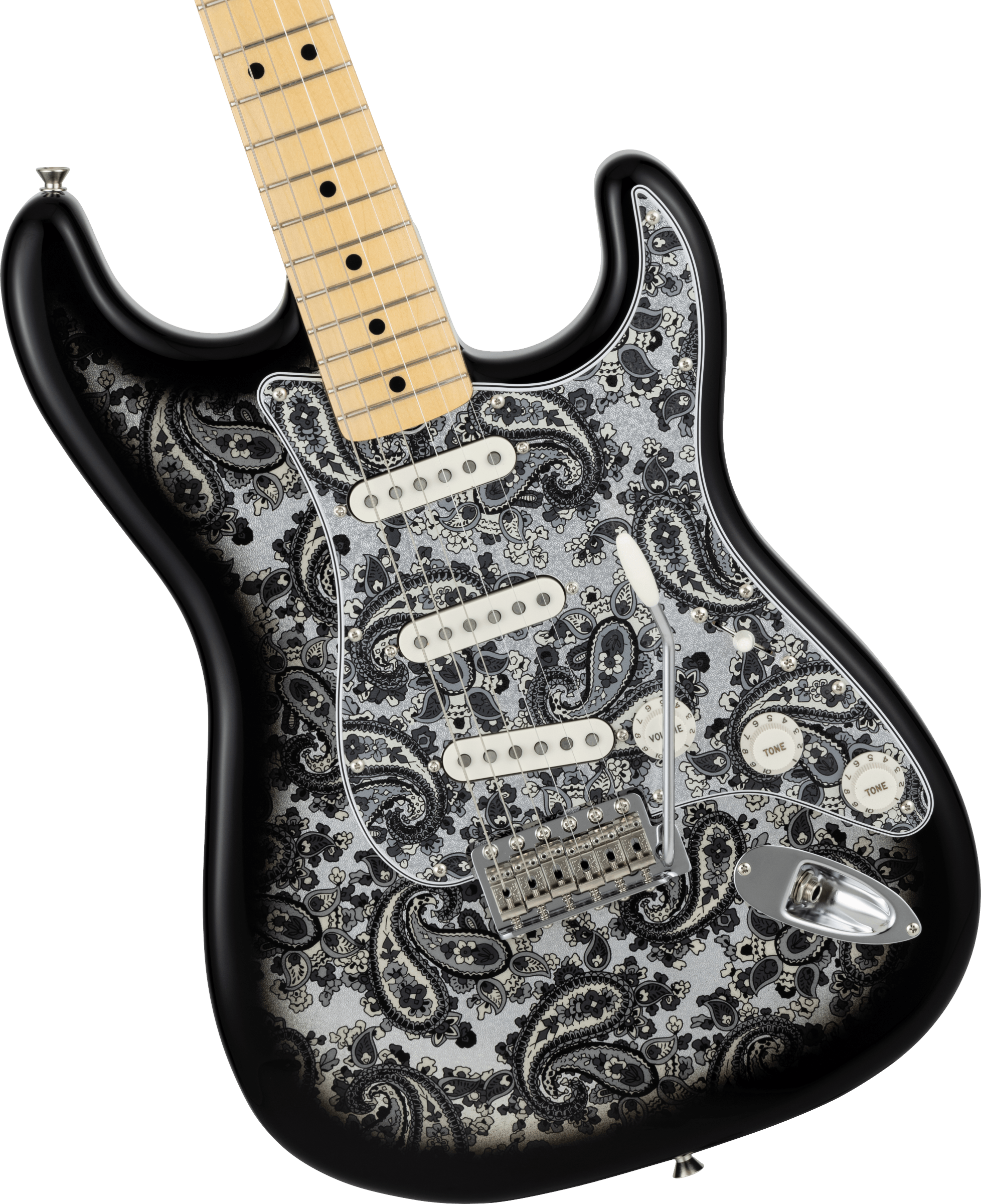 FENDER LTD STRAT MN BLACK PAISLEY JP-25 FENDER LTD STRAT MN BLACK PAISLEY JP-25