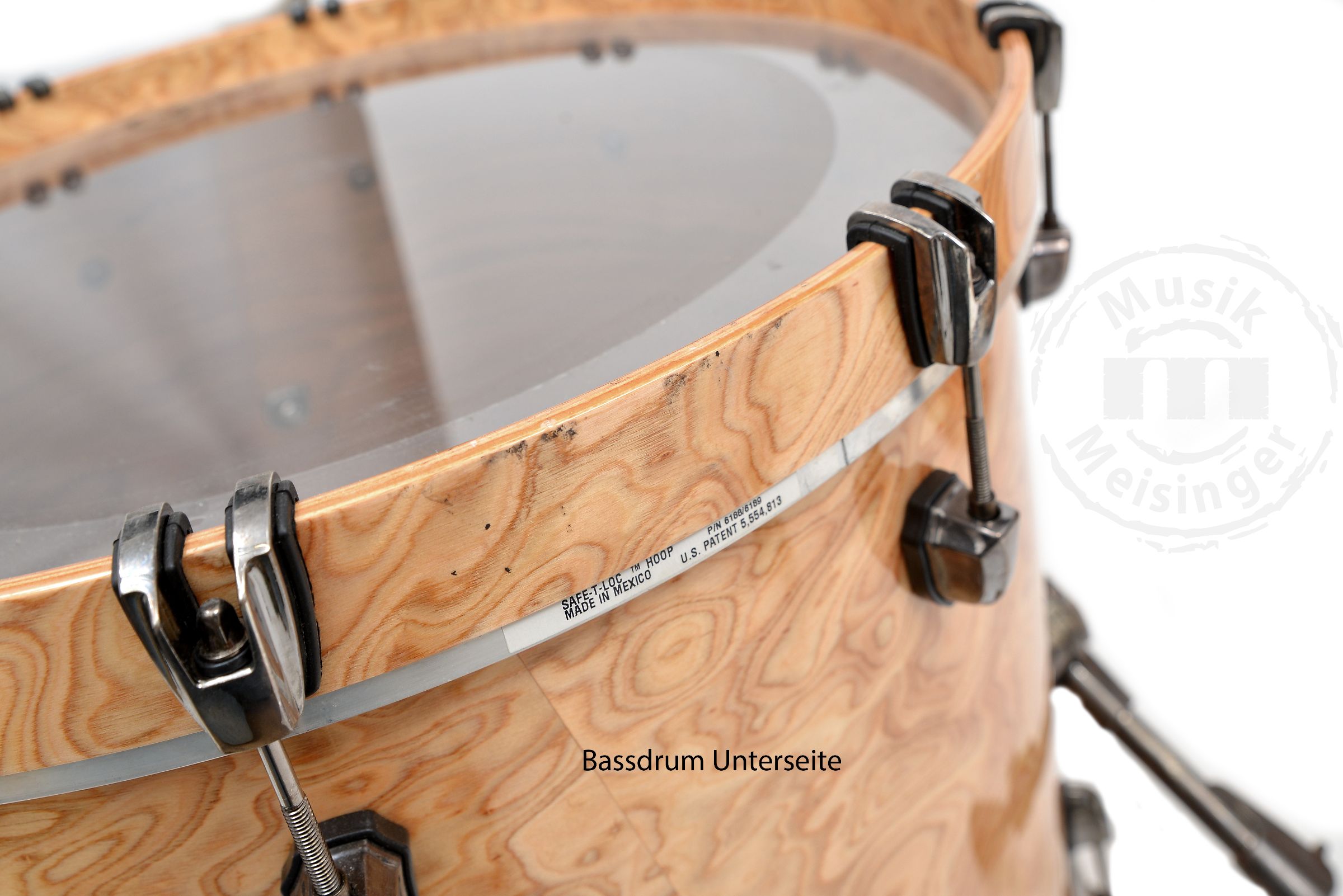 Mapex Saturn V EX Stage Shellset Natural Maple Burl