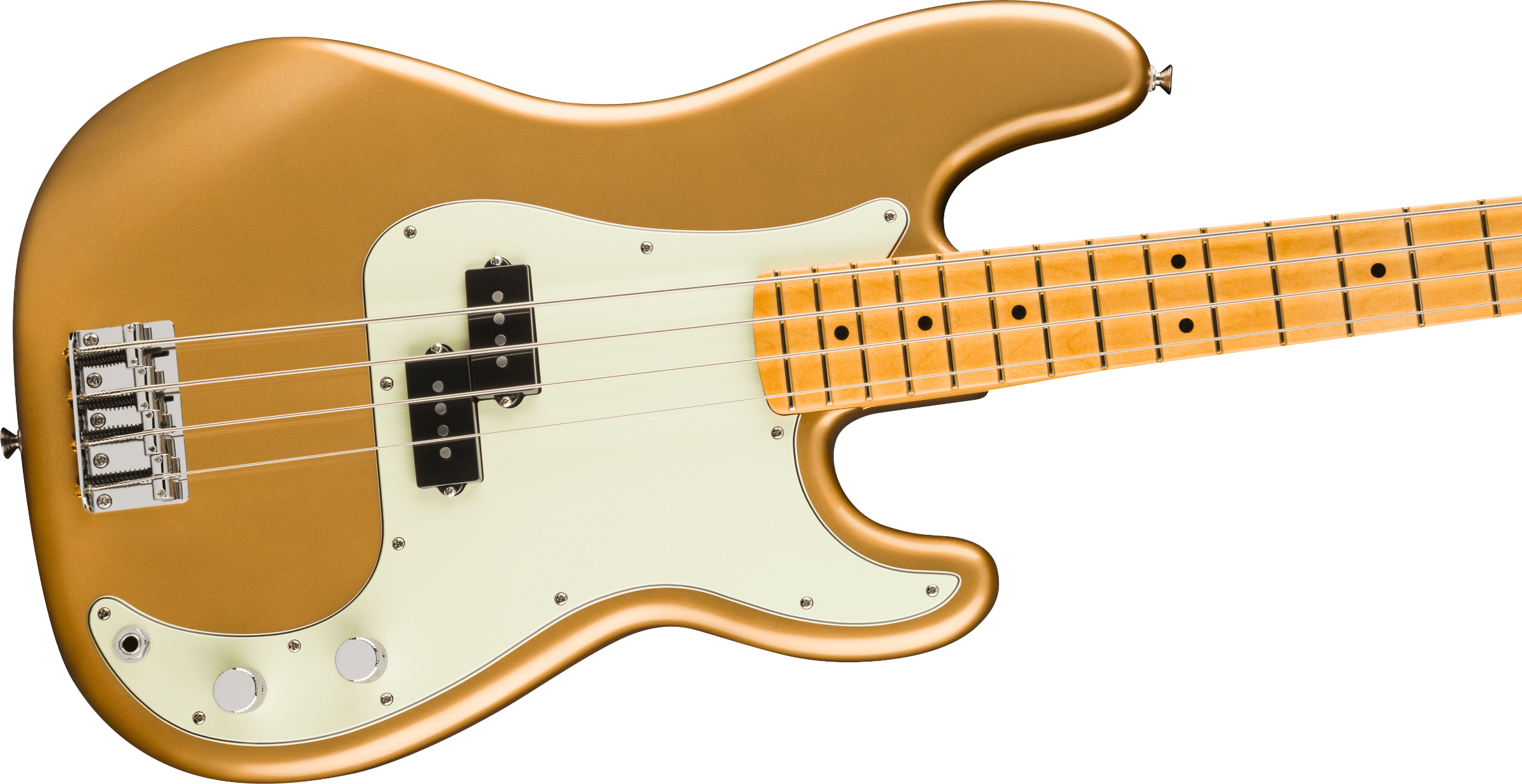 FENDER 75TH ANNI PLYR II P BASS MN AZG