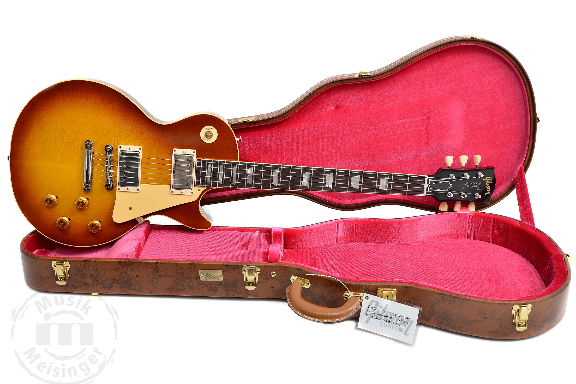 GIBSON 1958 Les Paul Standard Reissue VOS Ice Tea Burst