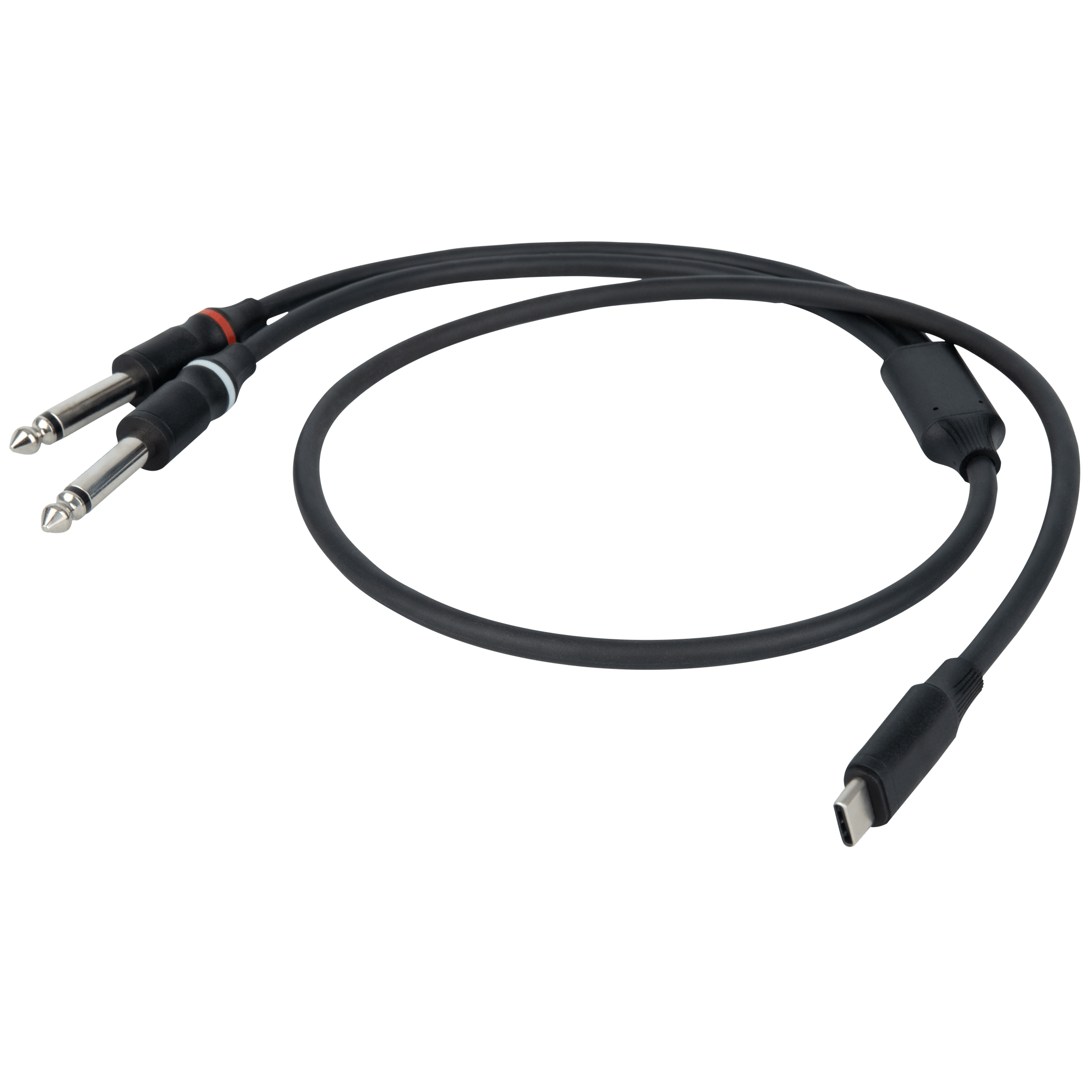 DAP FL111 - USB-C auf 2 Mono-Klinke L/R, 1,5m