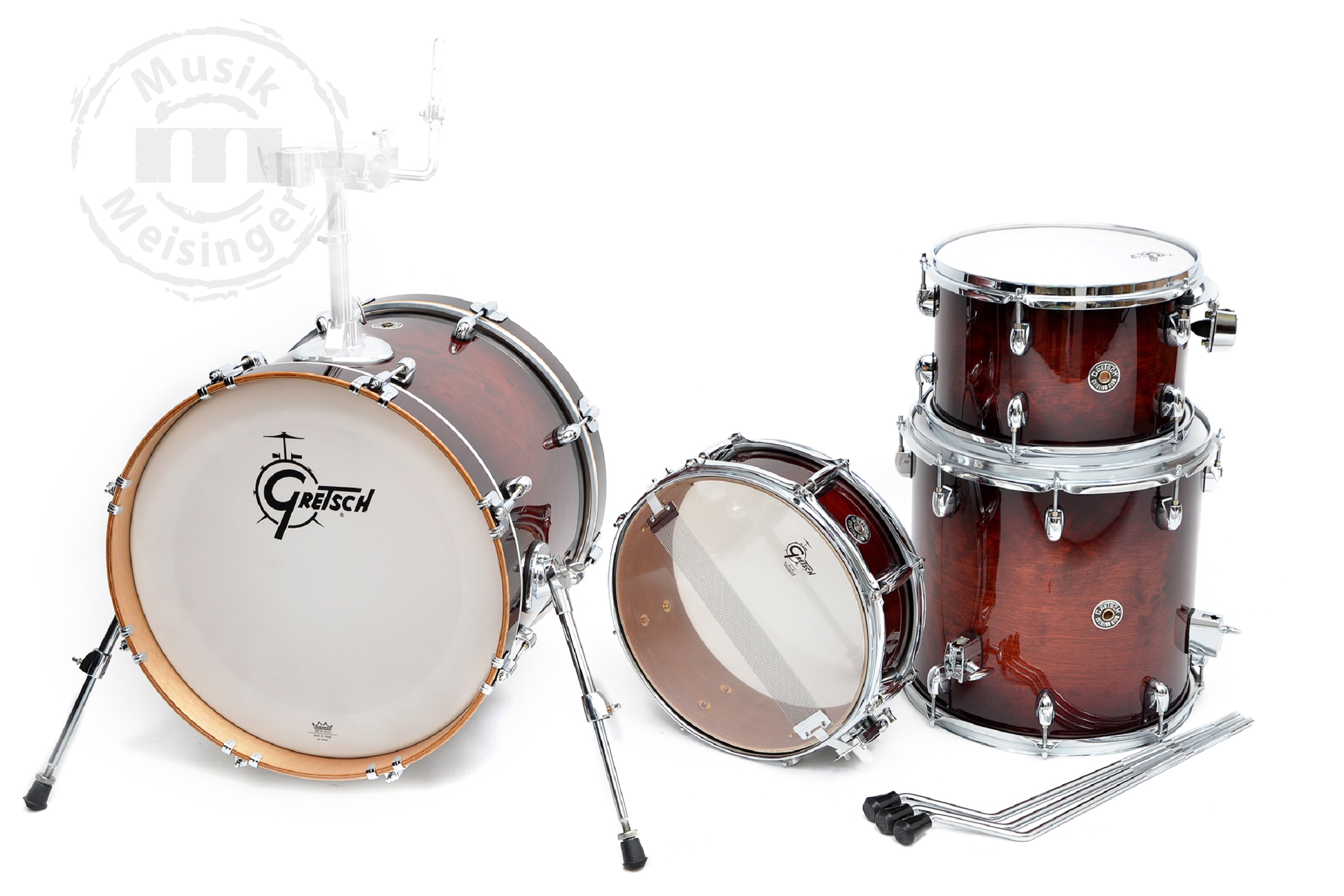 Gretsch Catalina Club 24BD/13T/16FT/14x6,5SD Gloss Antique Burst