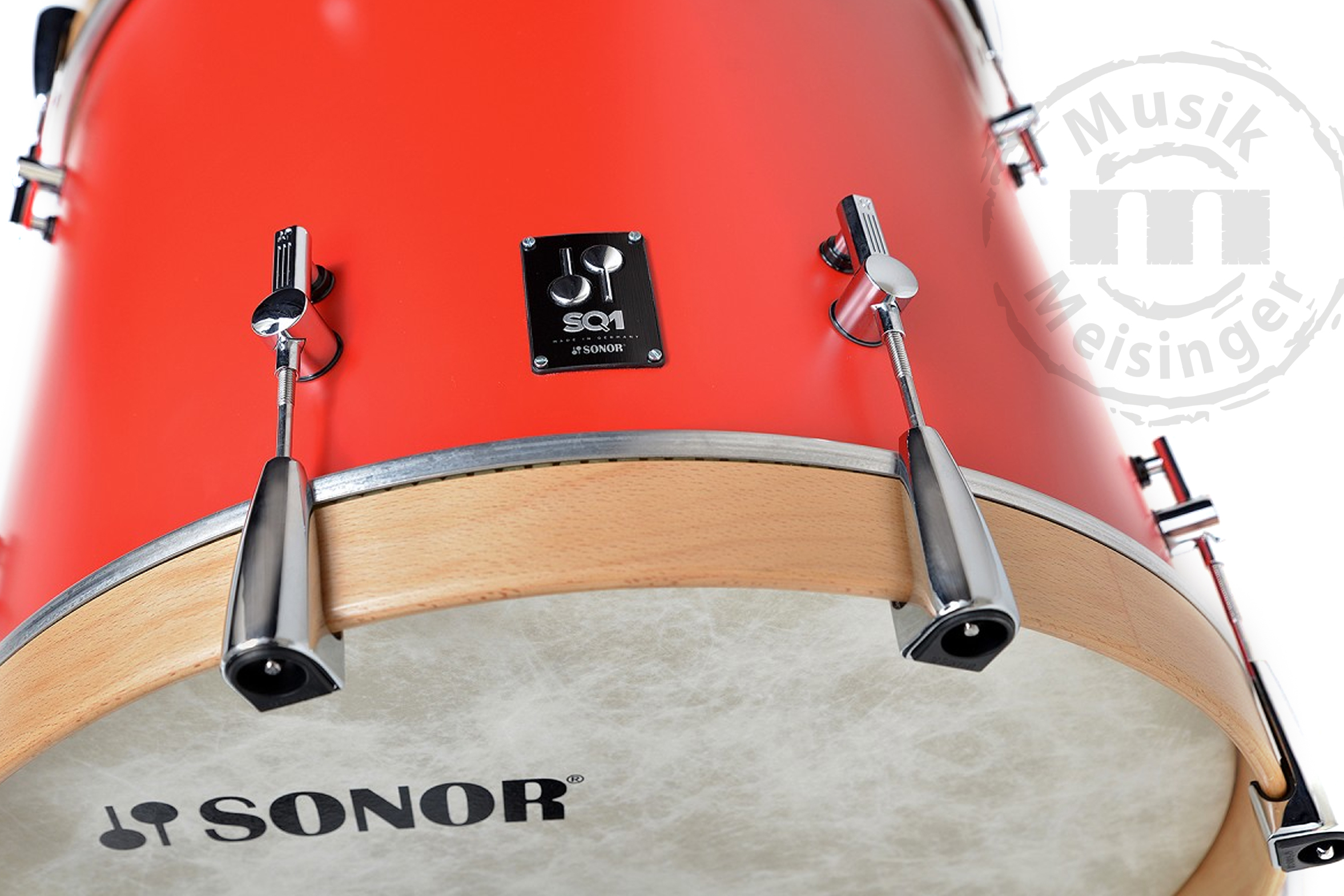Sonor SQ1 Shell Set Hot Rod Red 20BD/12T/14FT
