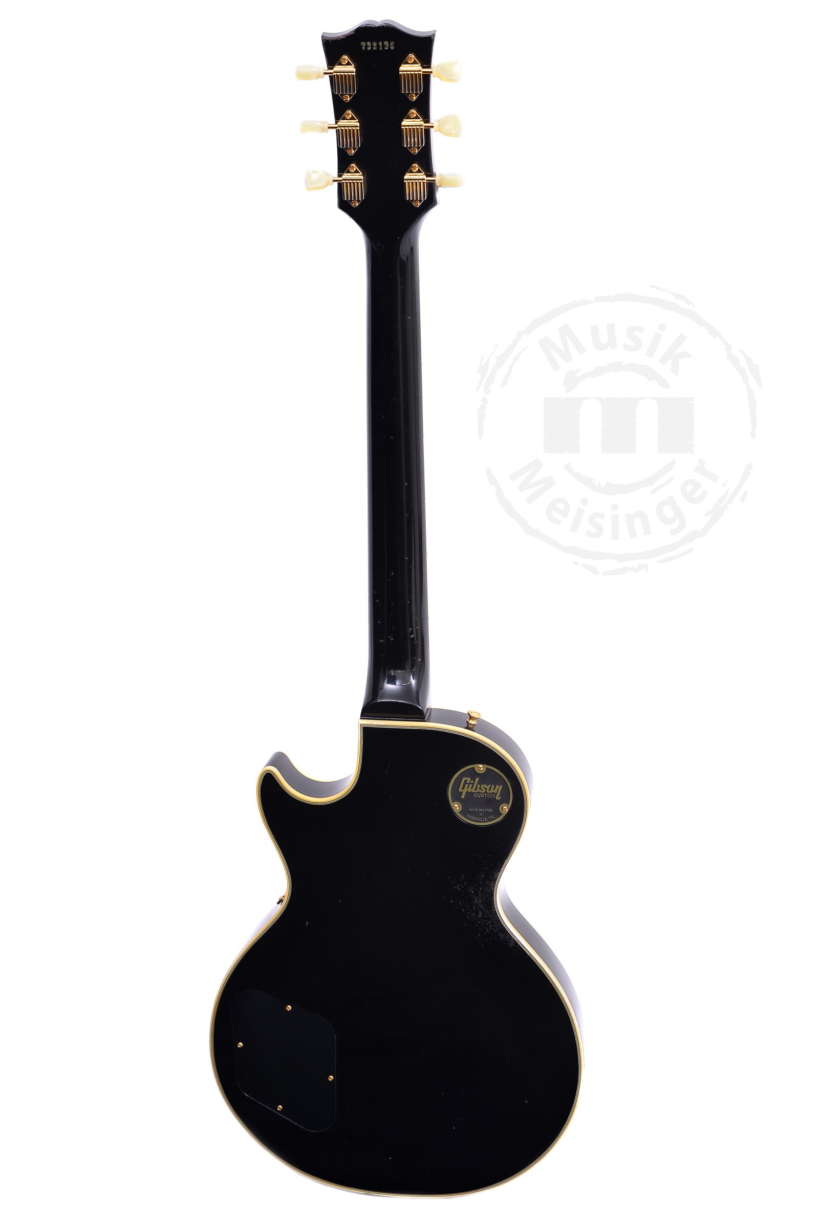 GIBSON 57 Les Paul Custom Ebony Murphy Lab Light Aged GH