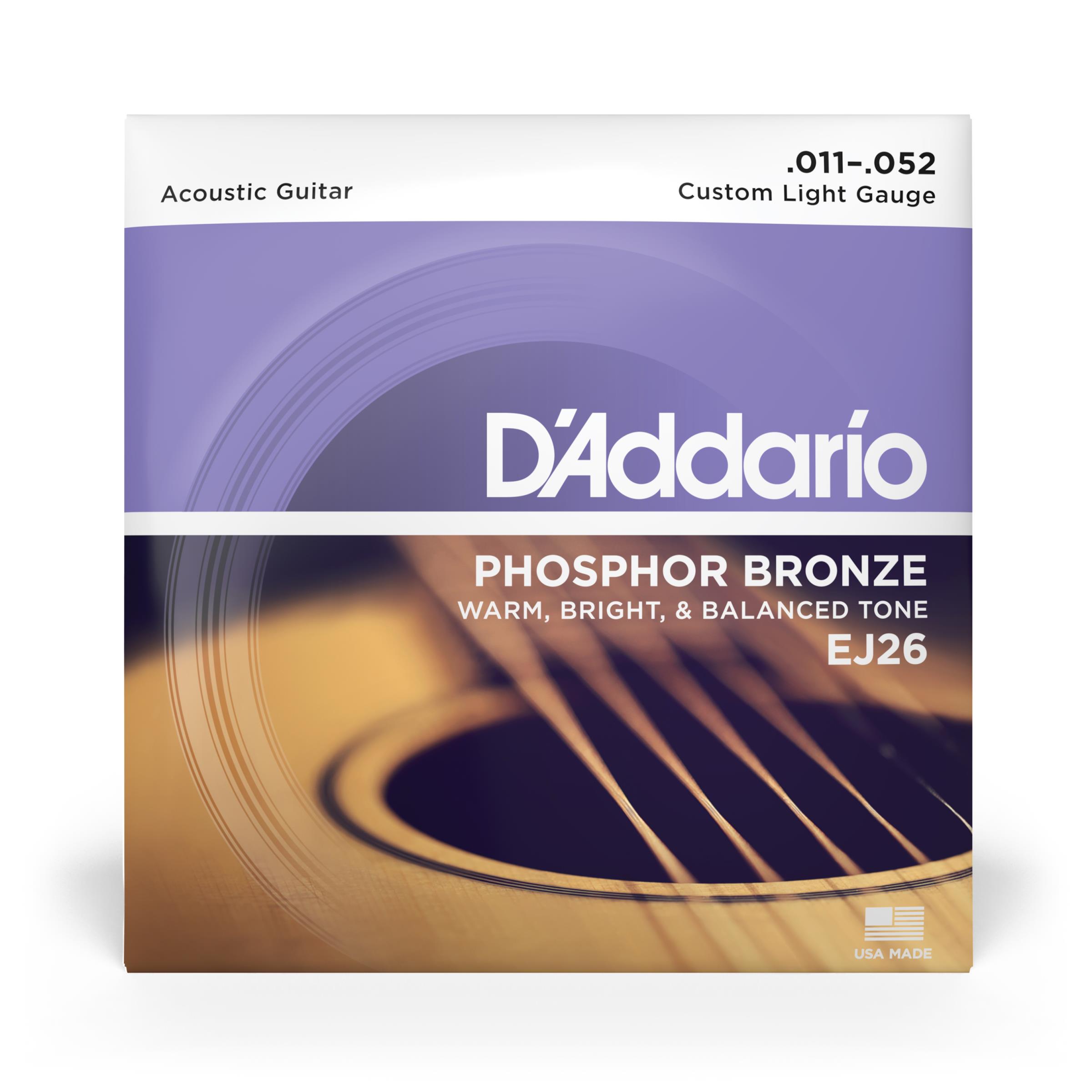 DAddario EJ26 011-052 Phosphor Bronze