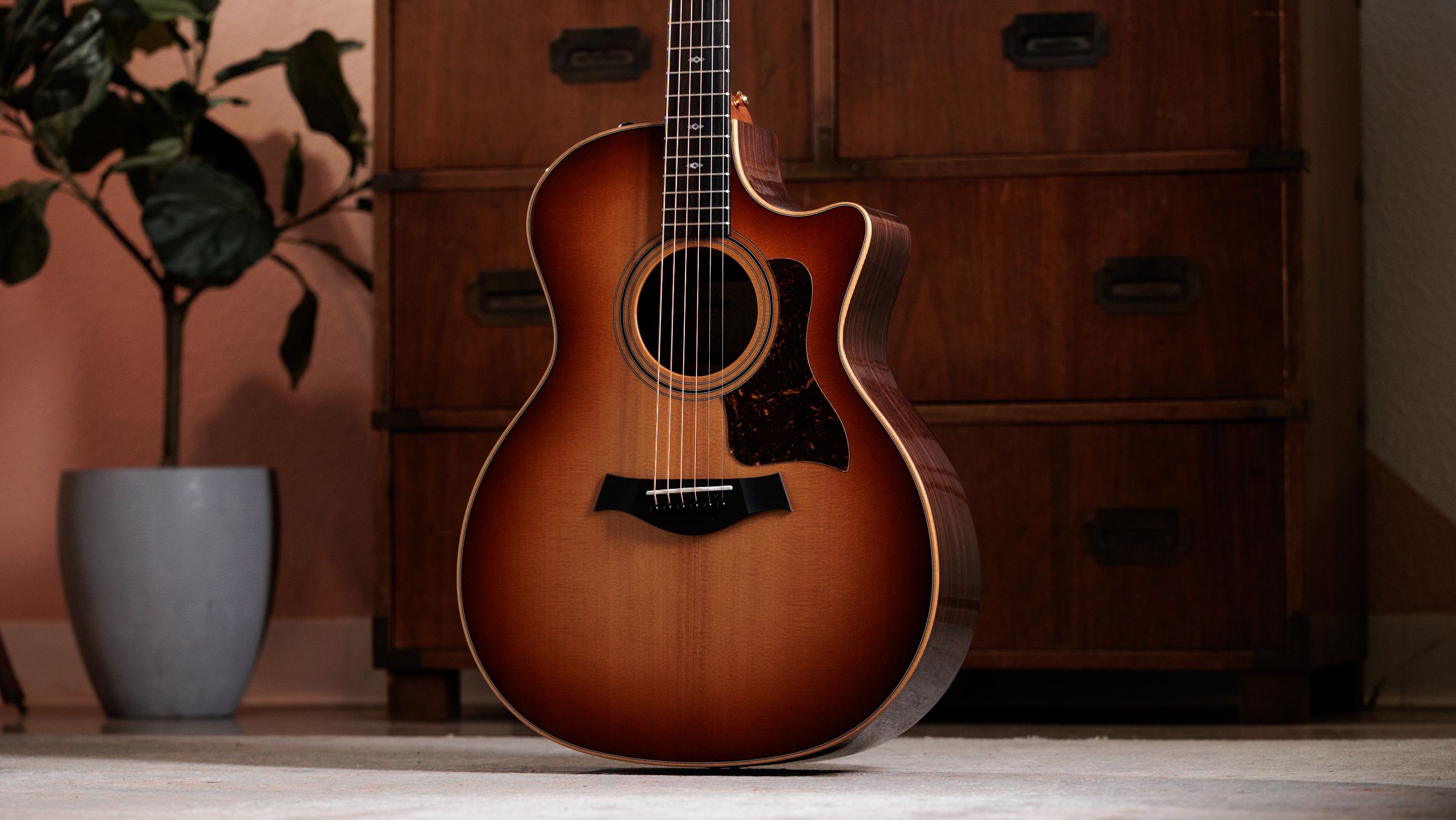 TAYLOR Sunset Blvd 414ce Studio SEB,Rosewood/Sitka