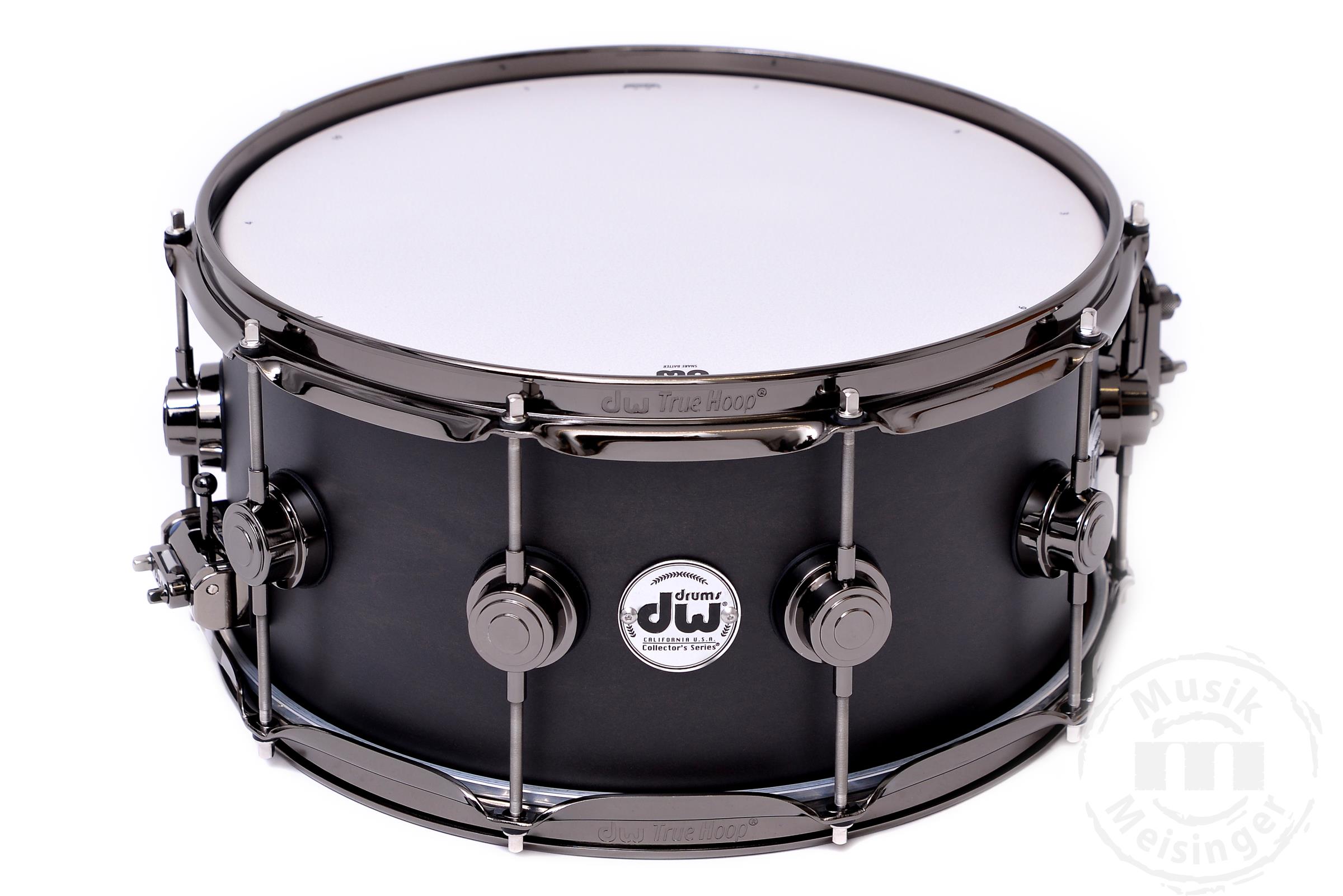 dw Collectors 14x6,5 Snare Ebony Satin Oil