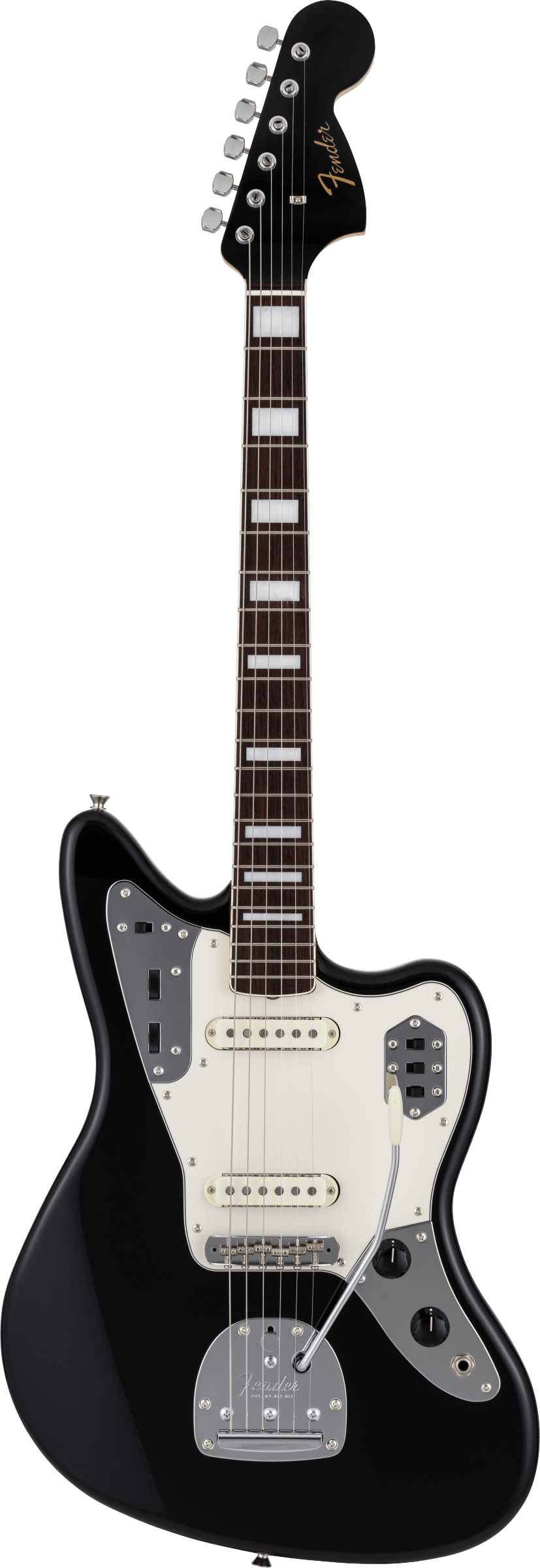 FENDER TRADNLII LATE 60S JAGUAR RW MHC BLK