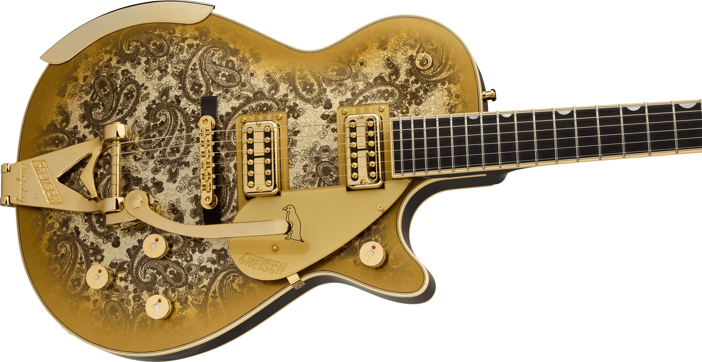 GRETSCH G6134TG LTD PAISLEY PENG GOLD WC GRETSCH G6134TG LTD PAISLEY PENG GOLD WC