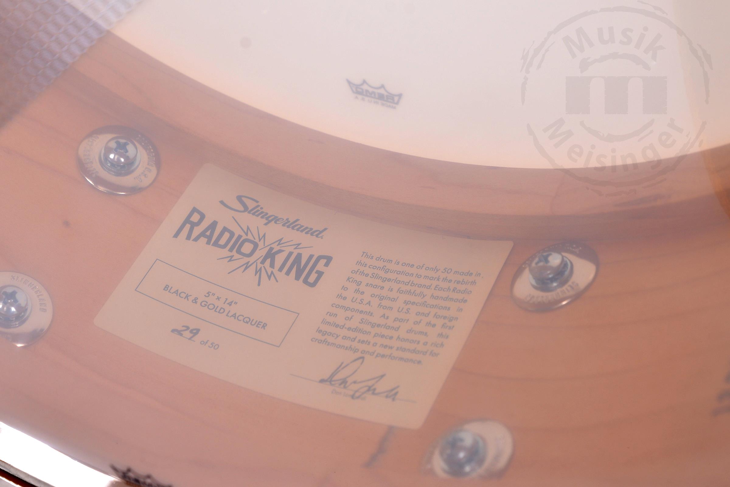 Slingerland Radio King 14x5 Limited Edition Slingerland Radio King 14x5 Limited Edition