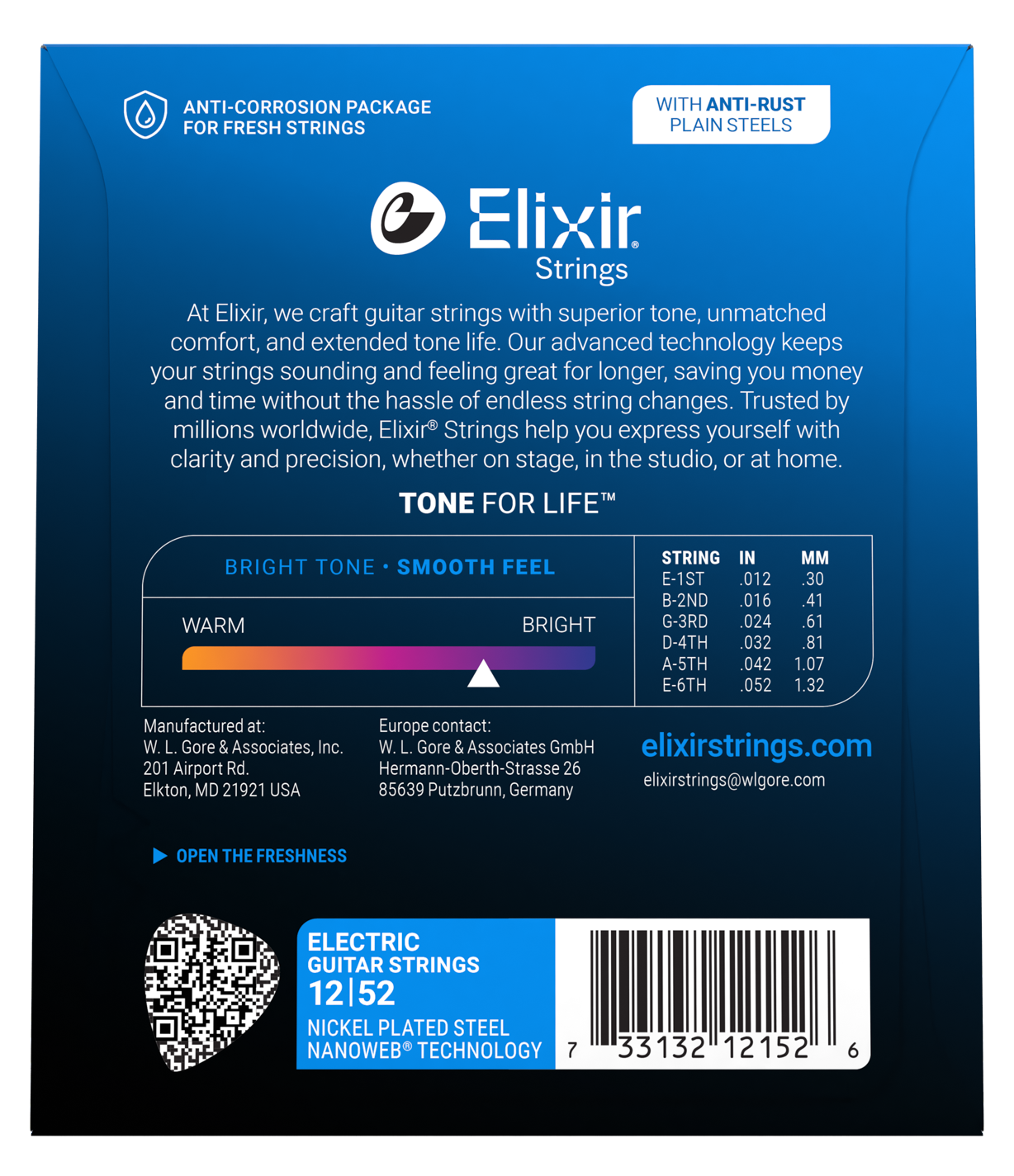 ELIXIR NANOWEB HEAVY ELECTRIC