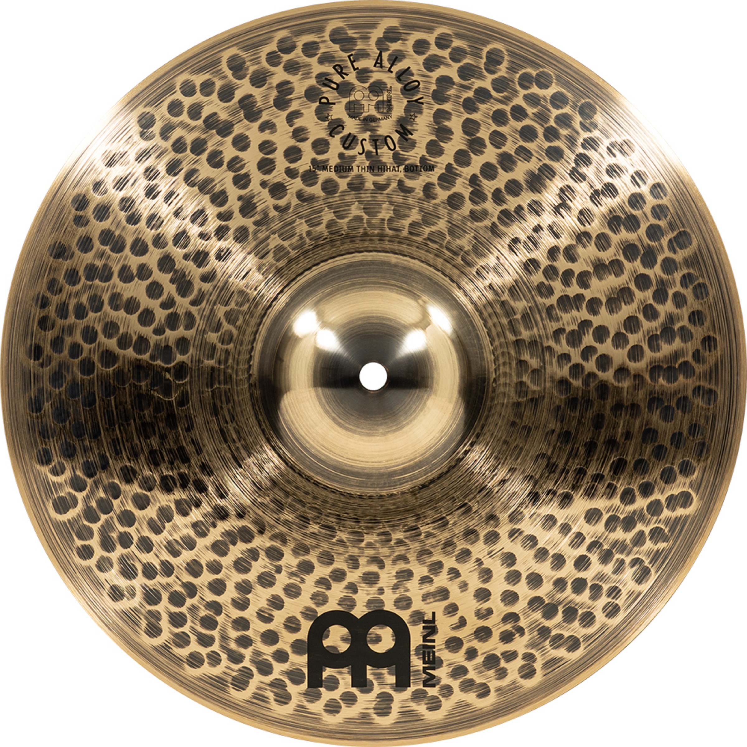 Meinl Pure Alloy 15" Custom Medium Thin Hihat