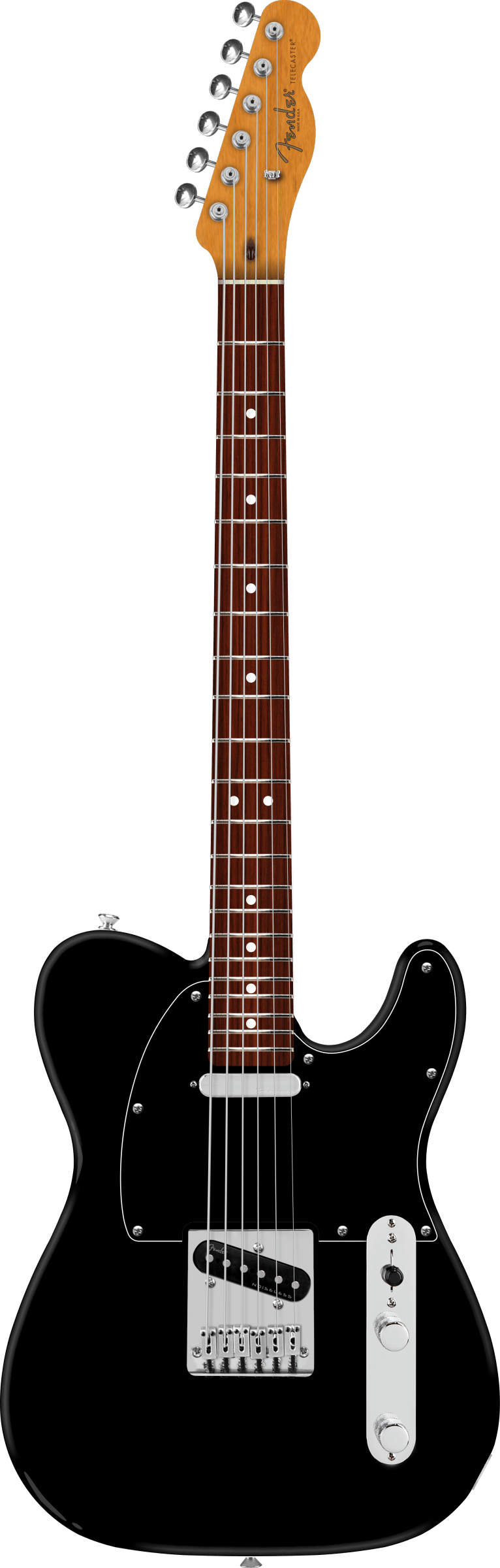 FENDER 75TH ANNI PLYR II BARITONE TELE RW BLK