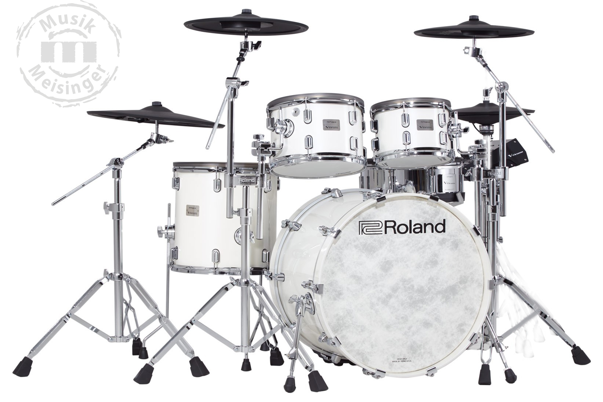 Roland VAD-706-PW KIT E-Drum Set Pearl White