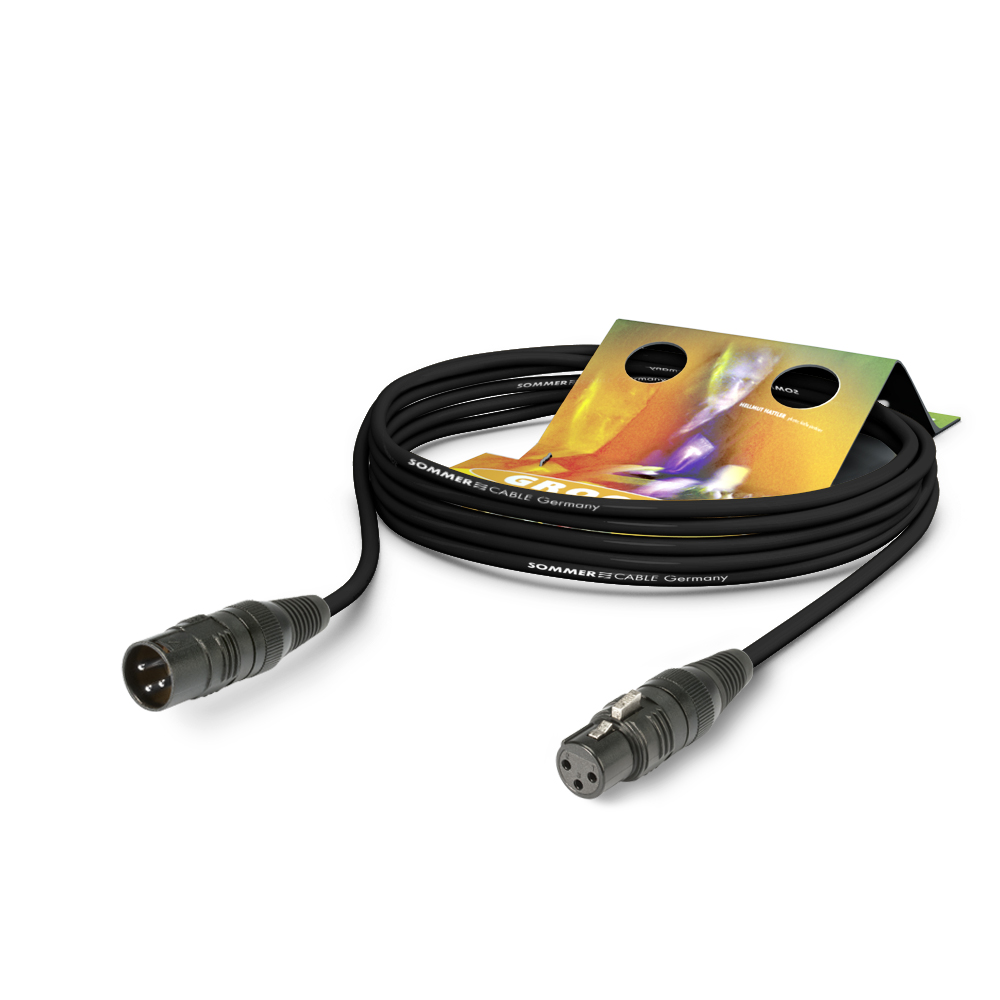 Sommer Cable SGCE XLRmXLRf 1,5m sw