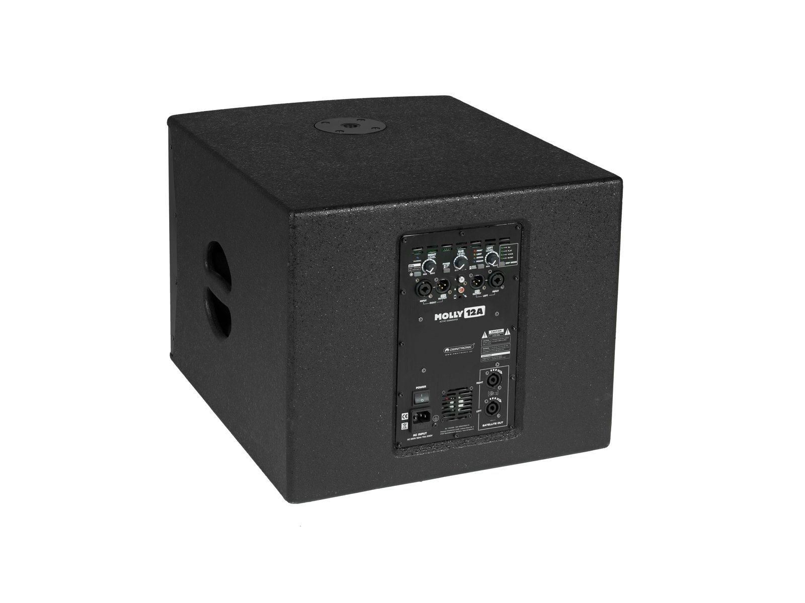 Omnitronic Molly-12A Subwoofer aktiv schwarz