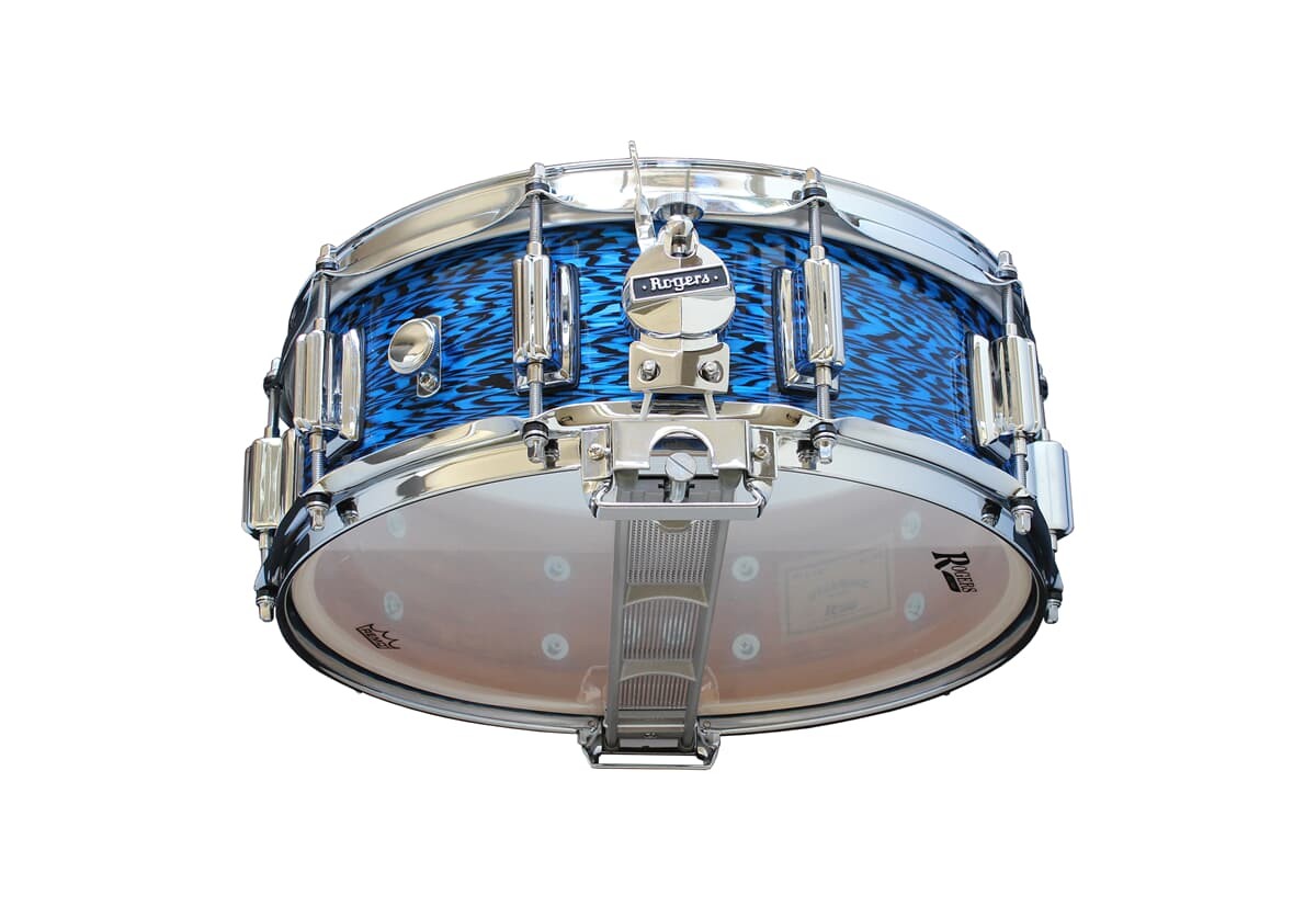 Rogers 14x5 Dyna-Sonic Snare Blue Onyx Rogers 14x5 Dyna-Sonic Snare Blue Onyx