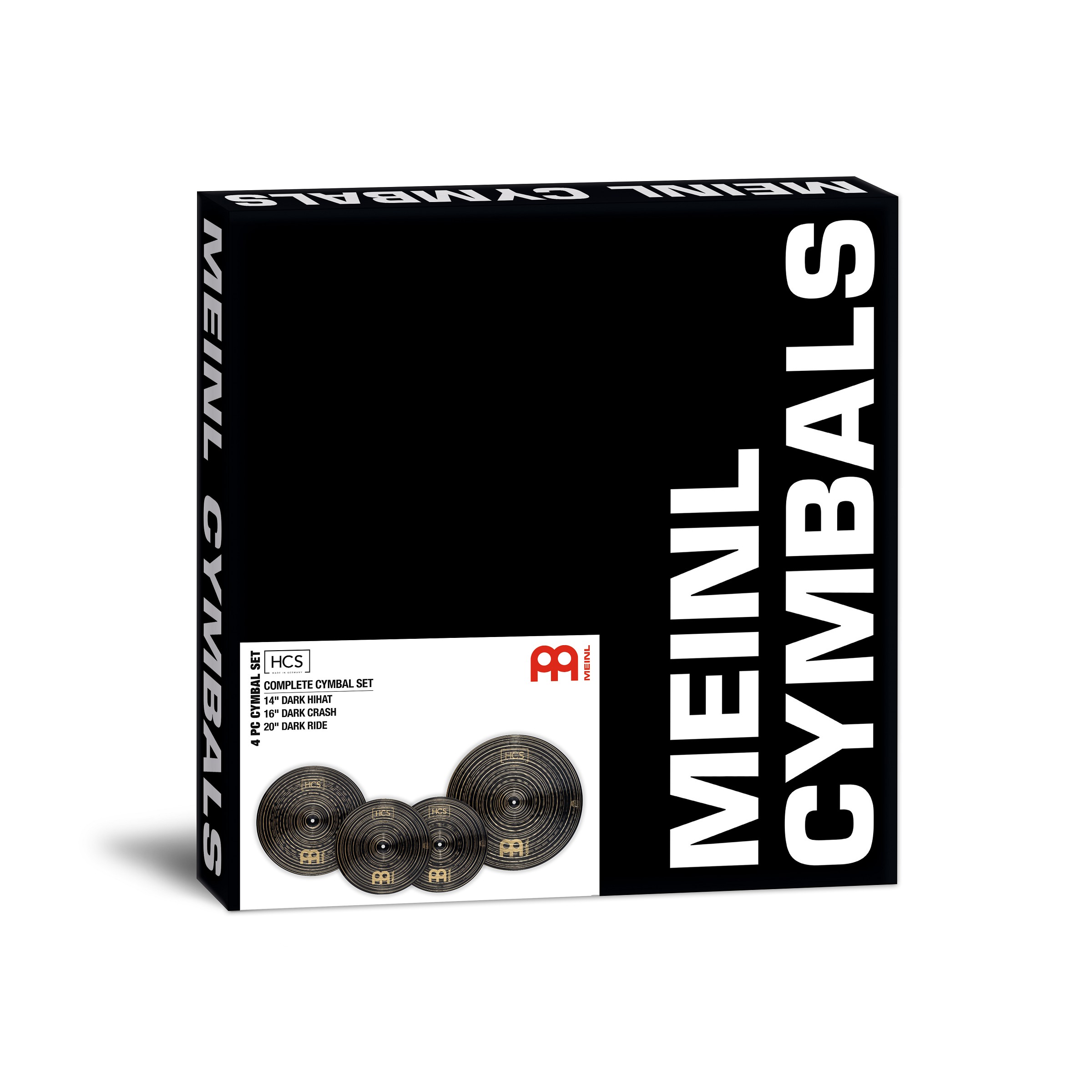 Meinl HCS Dark 14H/16C/20R Beckenset