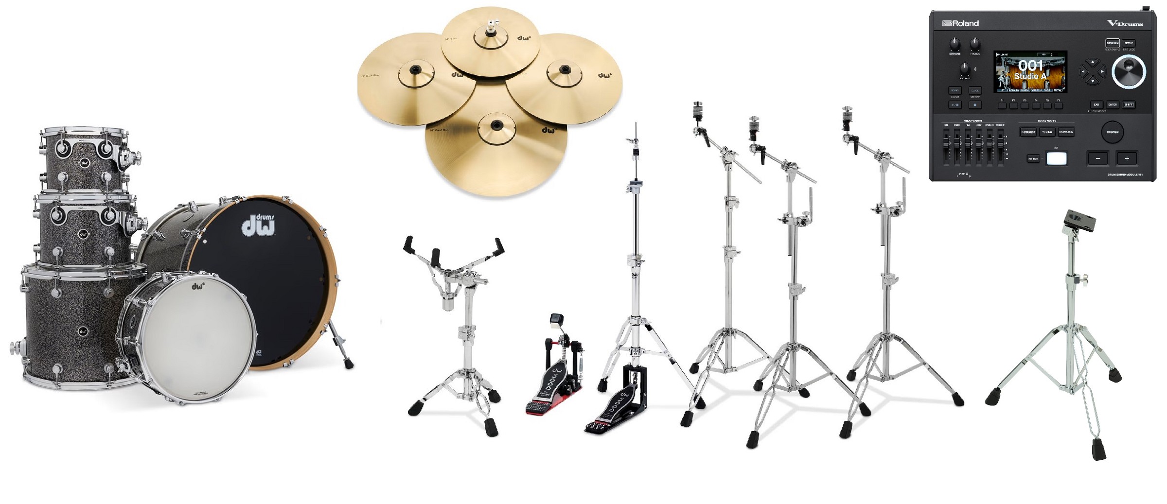 DWe Komplettset Black Galaxy (DEAL!!!)