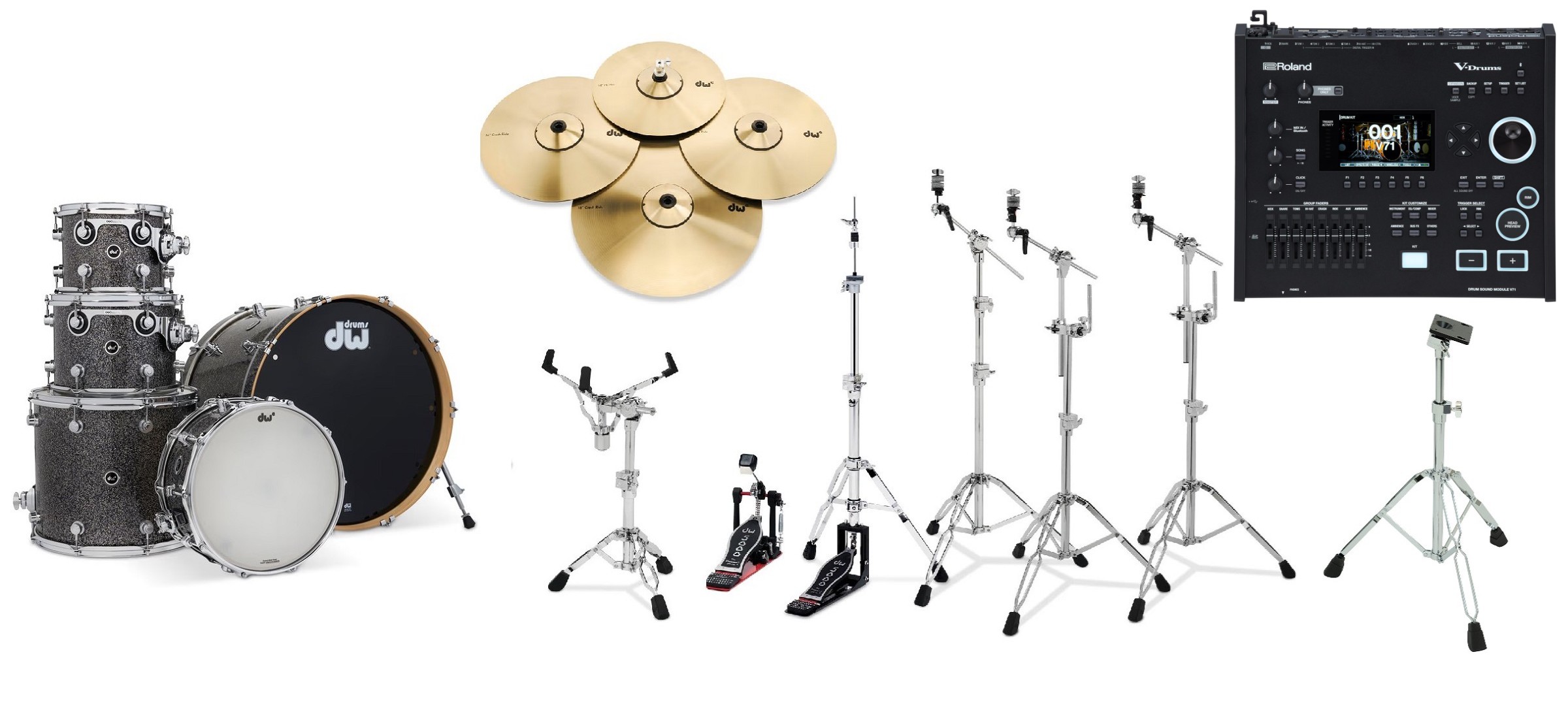DWe Komplettset Black Galaxy (DEAL!!!)