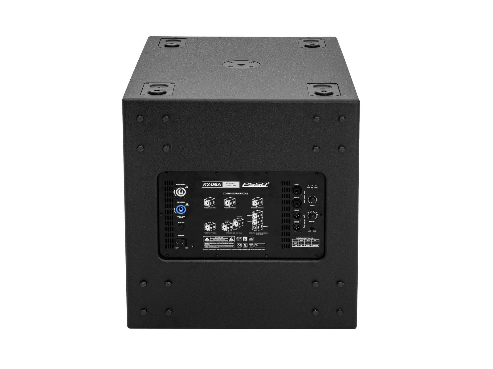 PSSO KX-181A Subwoofer, aktiv, DSP