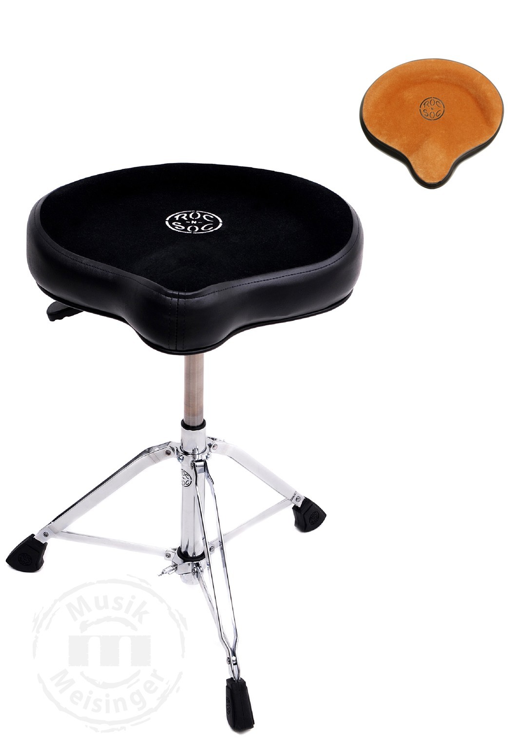 ROC-N-SOC Nitro Throne Sattel Retro Braun
