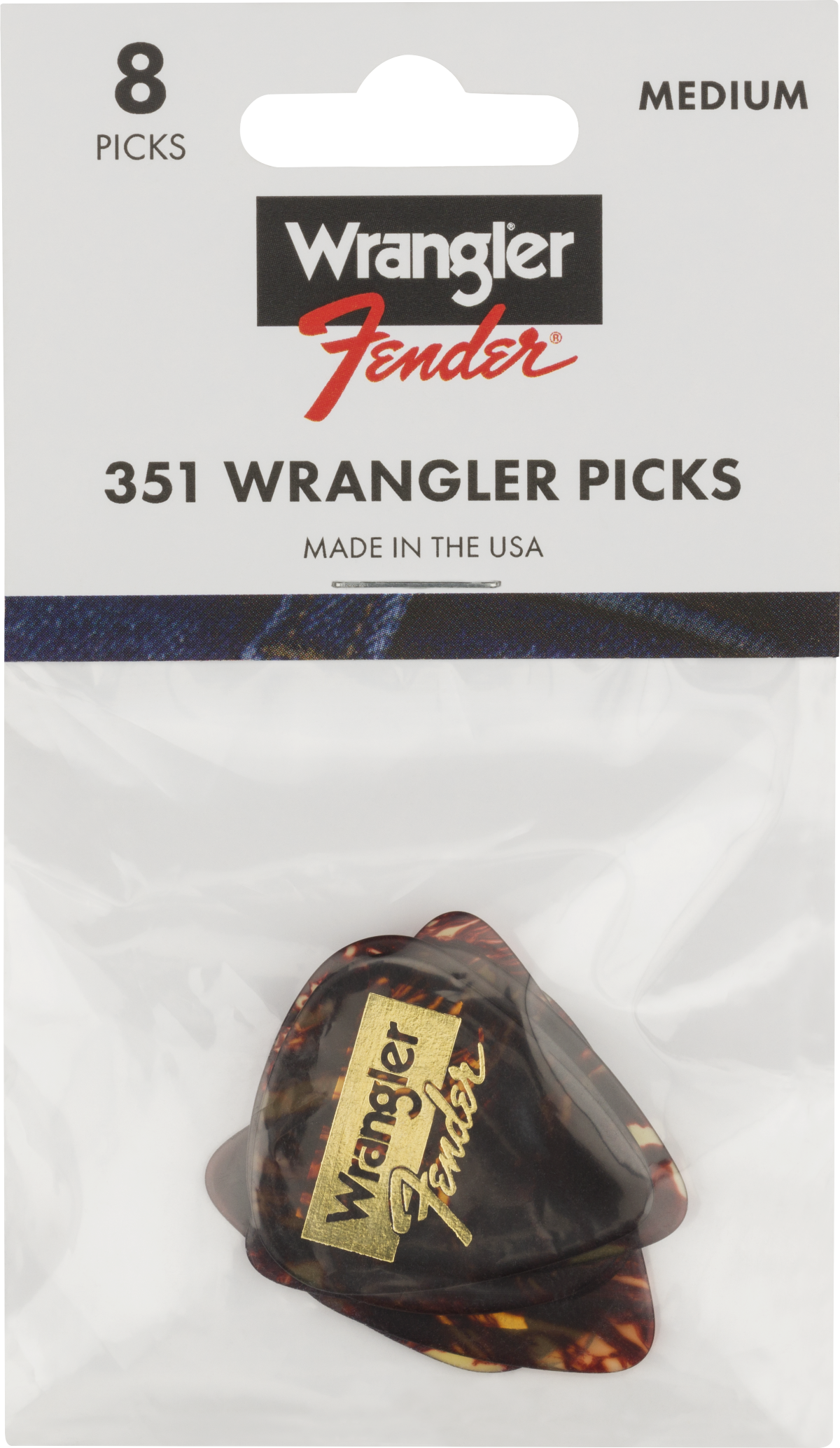 FENDER 351 WRANGLER X FENDER SHELL (8 PK) MED