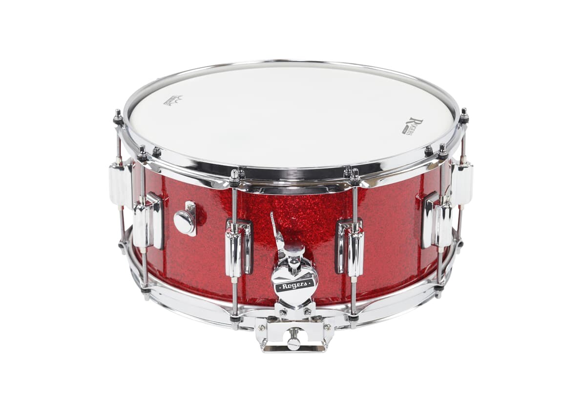 Rogers 14x6,5 Dyna-Sonic Snare Red Sparkle Rogers 14x6,5 Dyna-Sonic Snare Red Sparkle