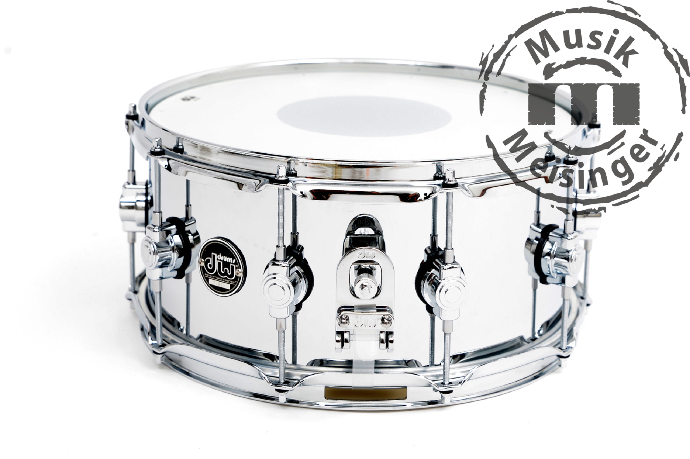 dw Performance 14x6,5 Snare Chrome over Steel
