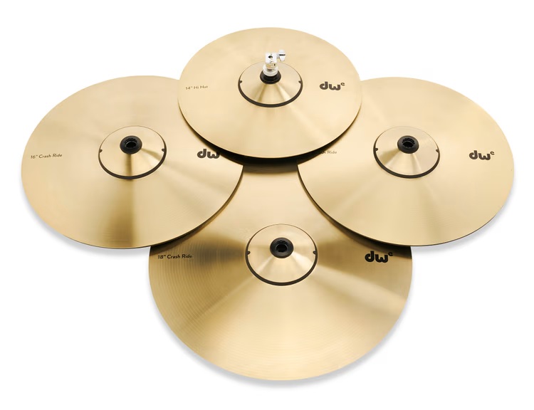 DWe DECMPK2 Cymbal Pack 4-Teilig