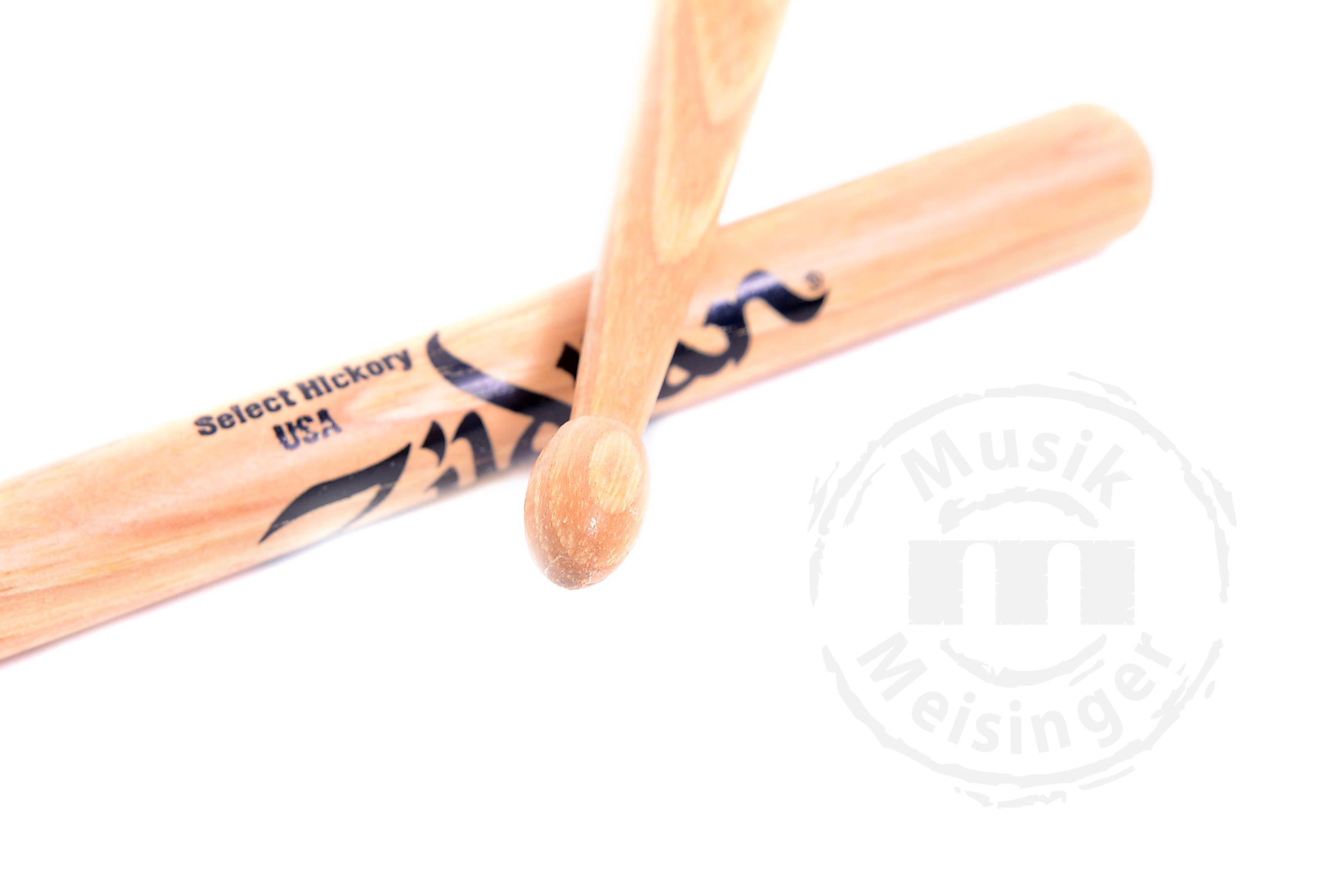 Zildjian Sticks Hickory 5B Wood Tip 5BWN (6 Paar)