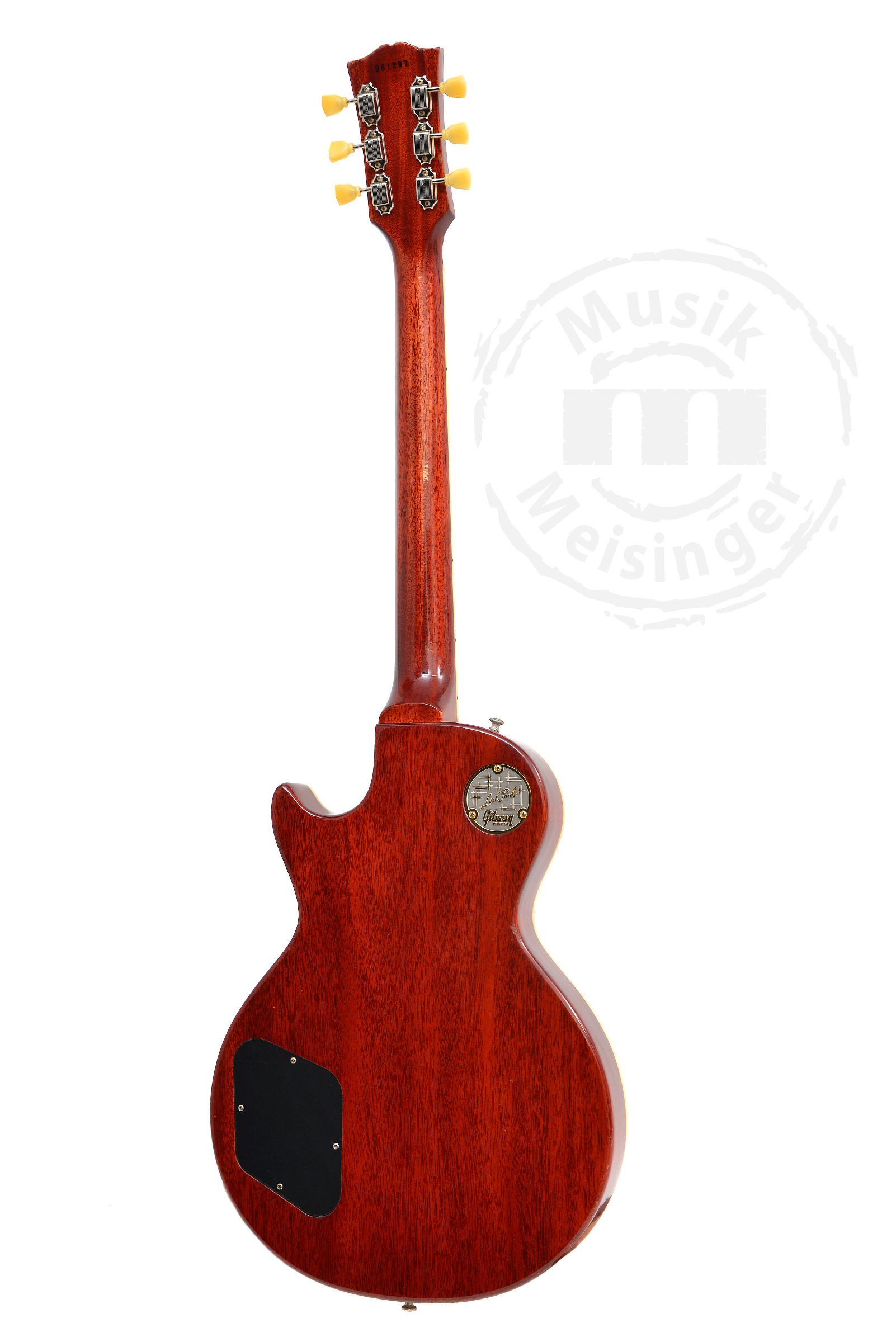 GIBSON Custom LE 1959 Les Paul Standard Reissue with Birdseye Maple Top, Light Aged, Peach Tea Burst