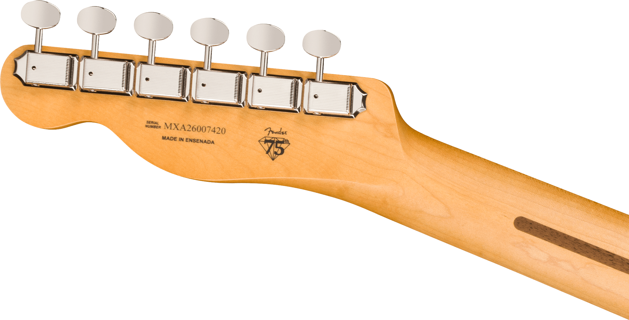 FENDER 75TH ANNI PLYR II BARITONE TELE RW BLK