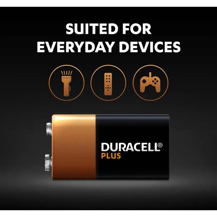 DURACELL Plus MN1604 9V BL1