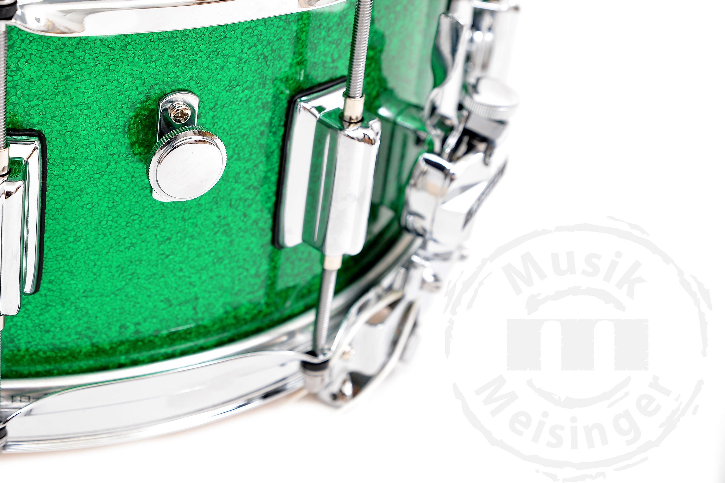 Rogers 14x6,5 Dyna-Sonic Snare Green Sparkle