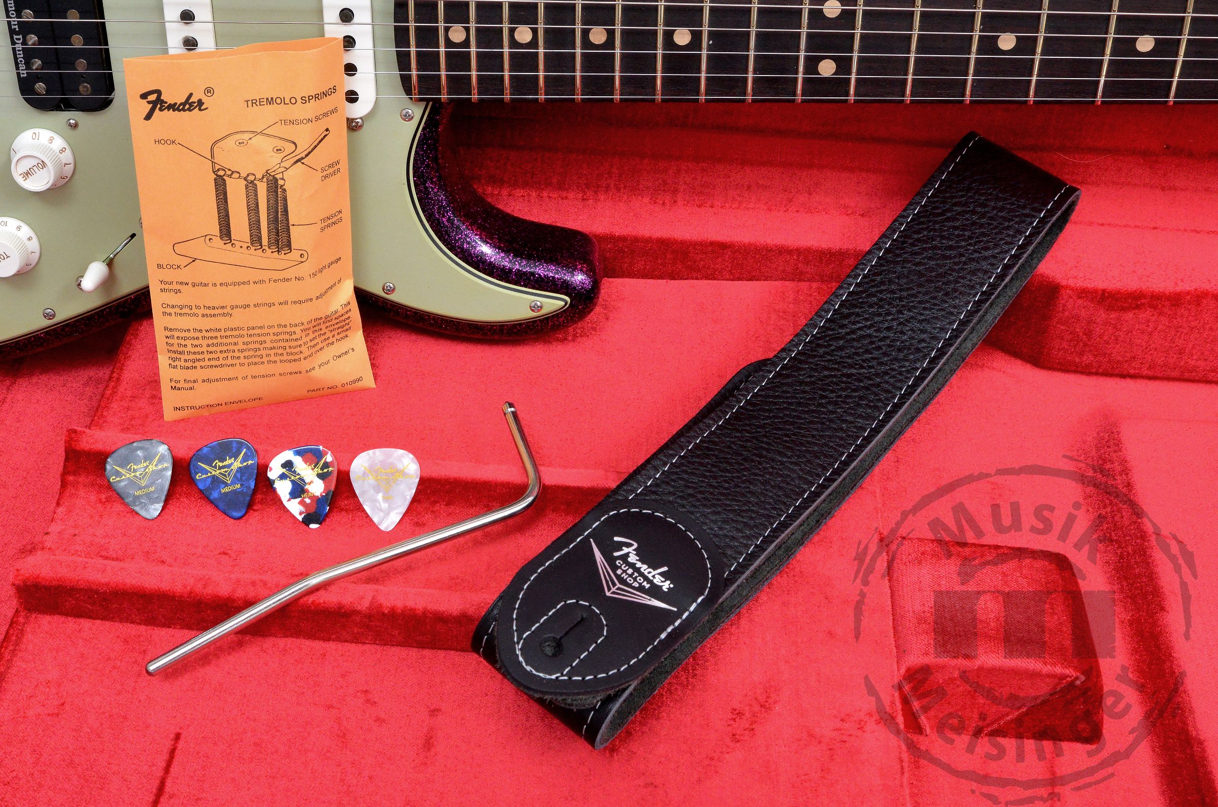 FENDER W25-CUST DLX REL HB S-1 STRAT-MGSP