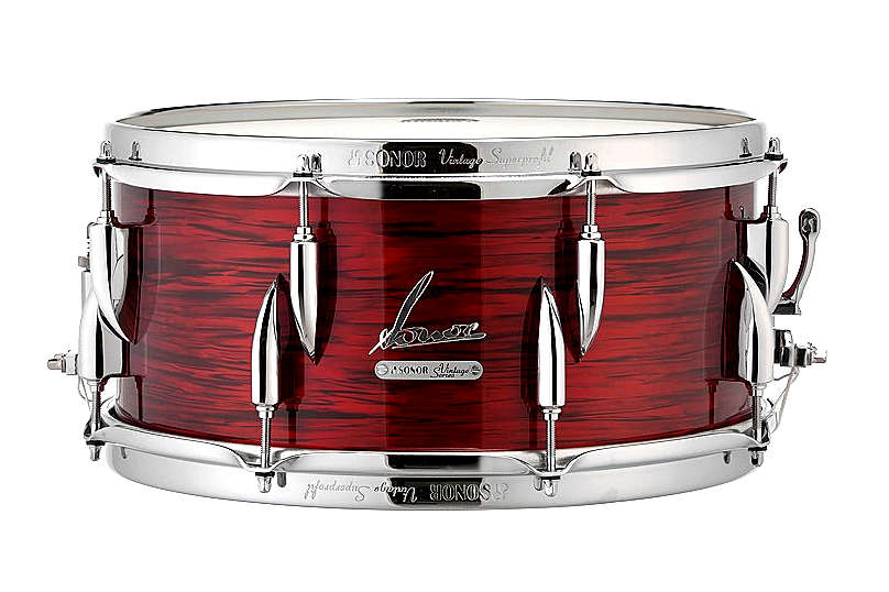 Sonor Vintage 13x6 Snare Vintage Red Oyster