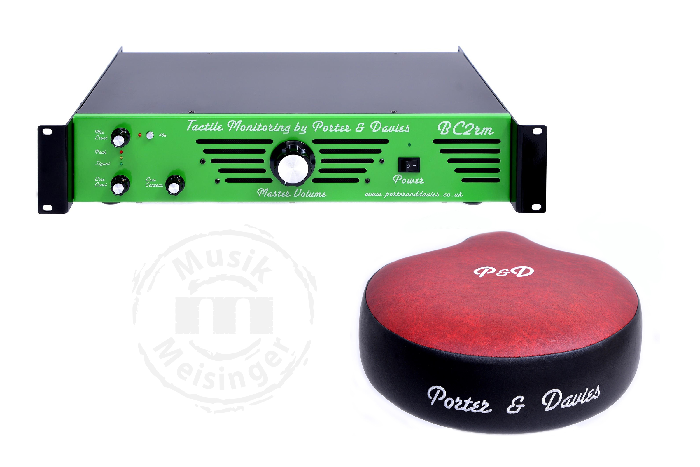 Porter & Davies BC2rm - mit - Red/Black Vinyl - Saddle Porter & Davies BC2rm - mit - Red/Black Vinyl - Saddle