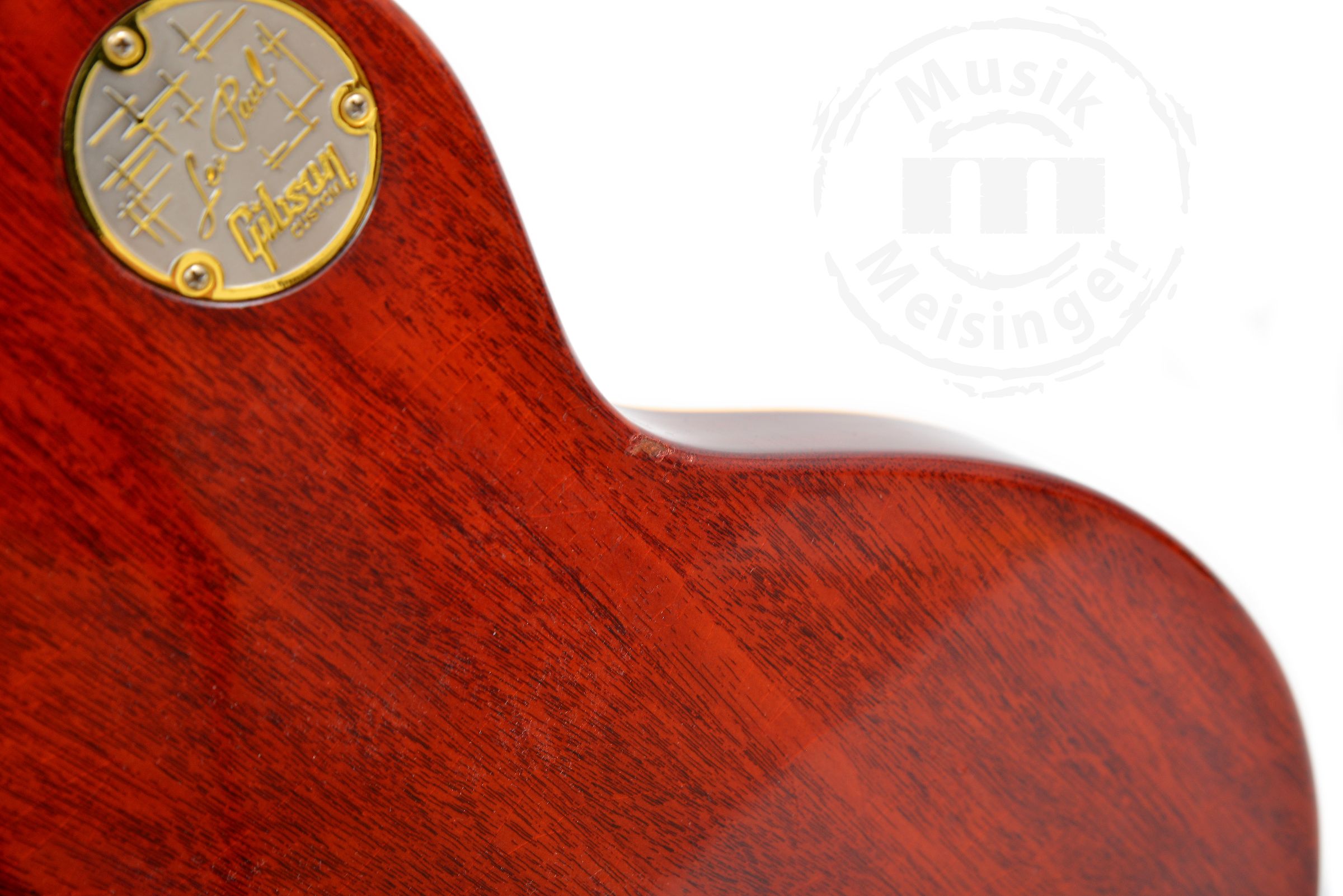 GIBSON Custom LE 1959 Les Paul Standard Reissue with Birdseye Maple Top, Light Aged, Peach Tea Burst