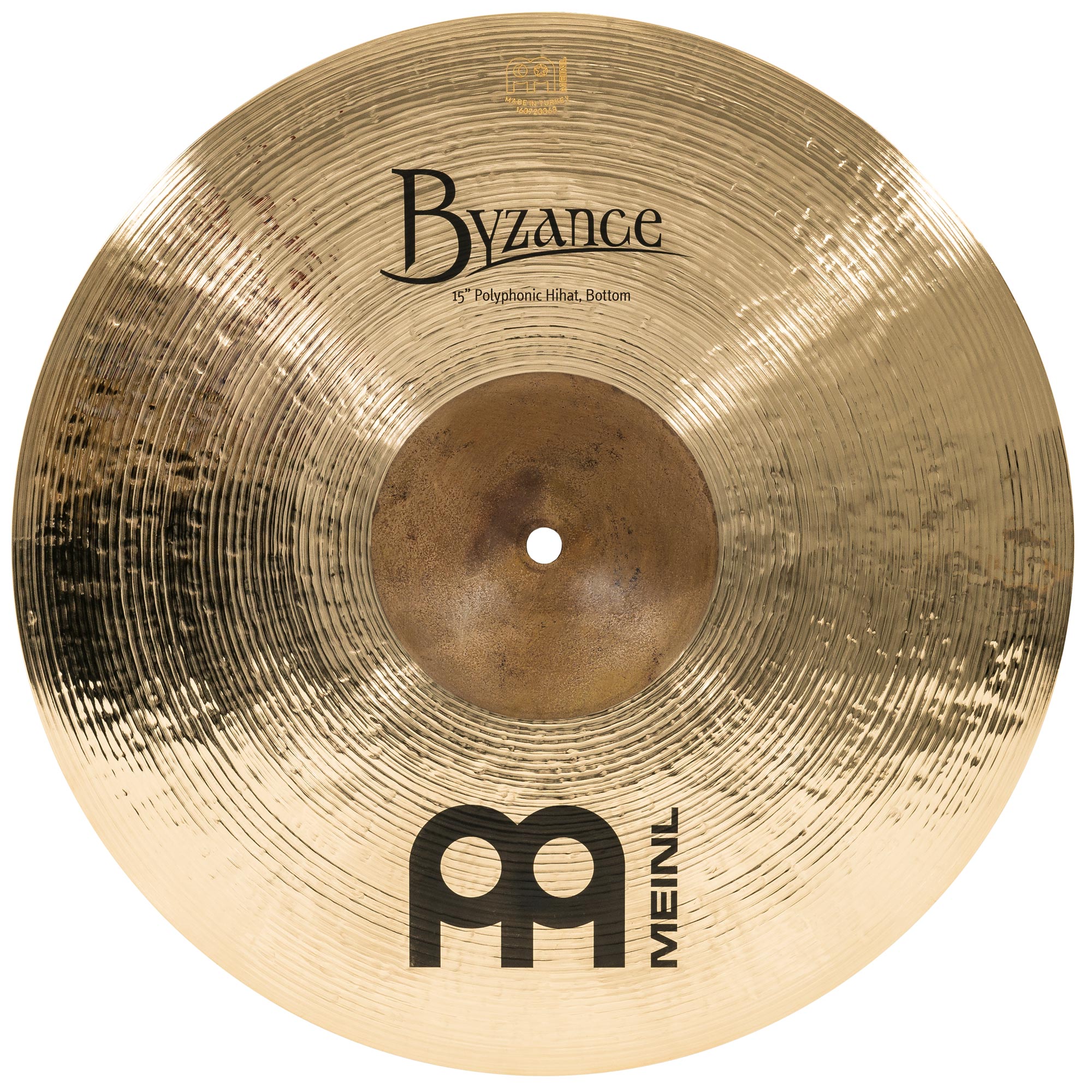 Meinl Byzance 15" Polyphonic Hihat Brilliant Meinl Byzance 15" Polyphonic Hihat Brilliant