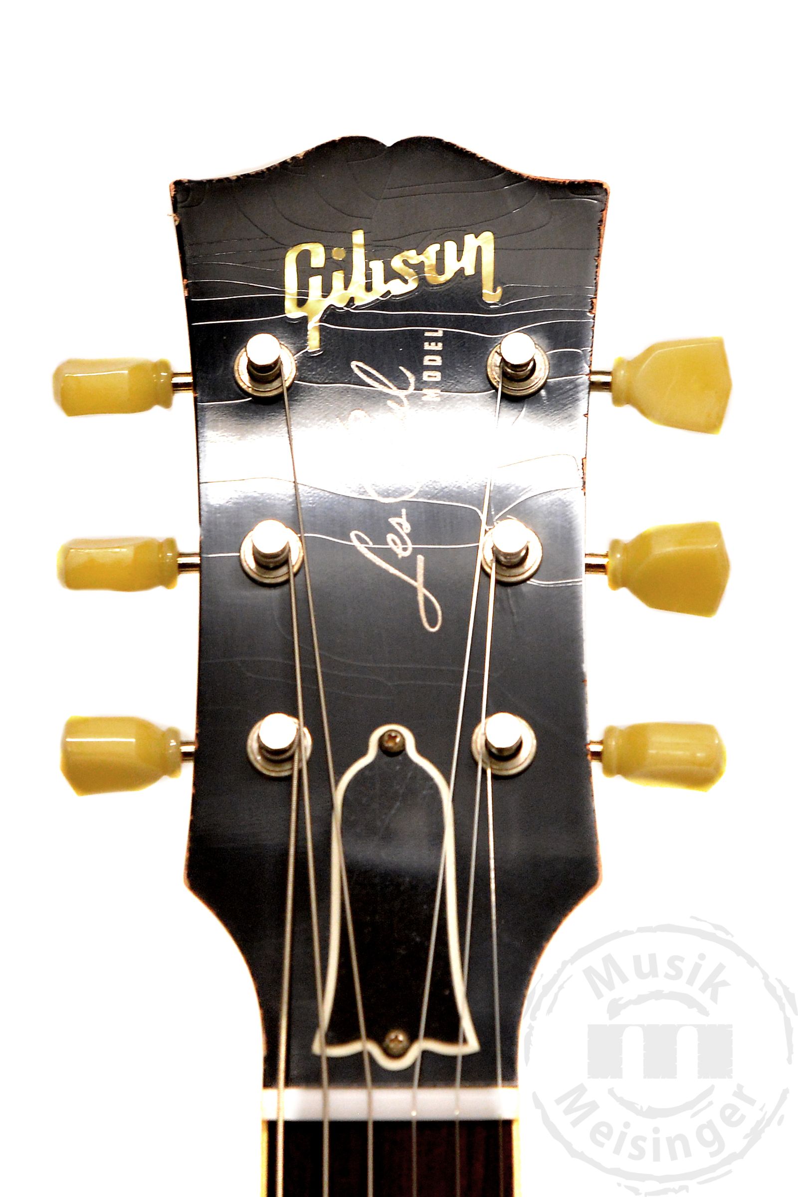 GIBSON 57 Les Paul Standard Goldtop Darkback Light Aged NH