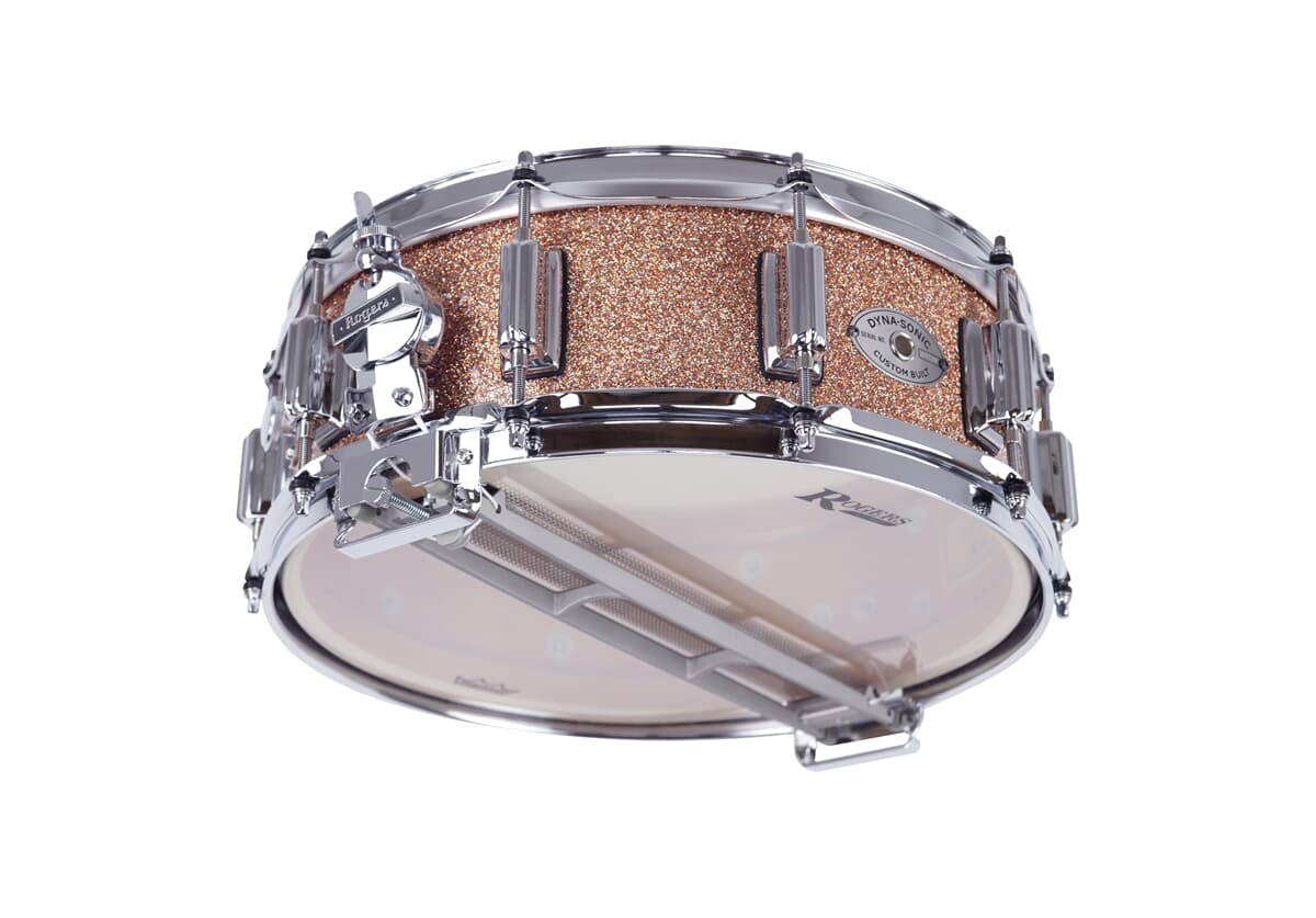 Rogers 14x5 Dyna-Sonic Snare Champagne Sparkle Rogers 14x5 Dyna-Sonic Snare Champagne Sparkle