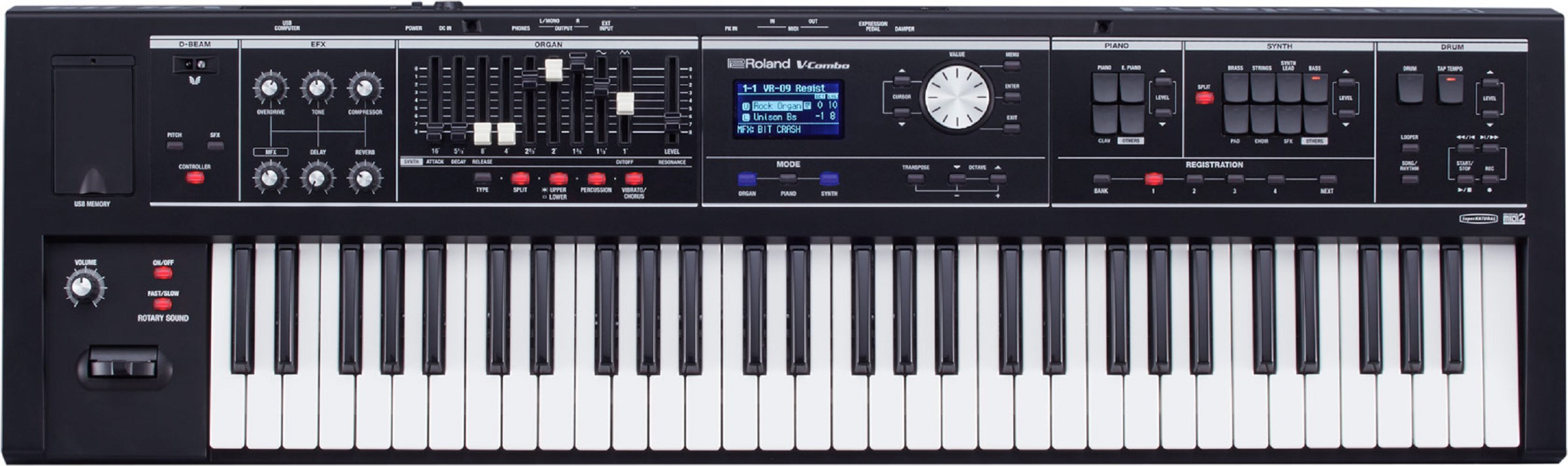 Roland VR-09 B V-Combo 61 Tasten (Retoure)