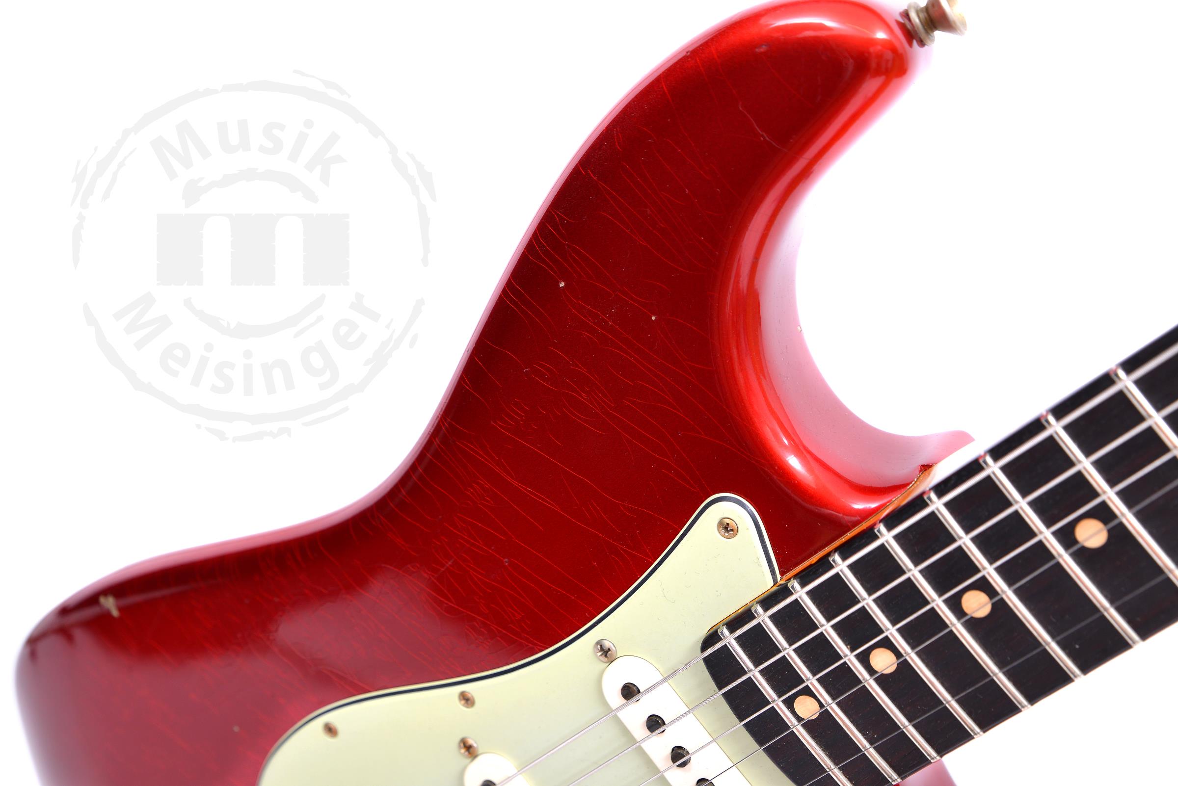 FENDER Custom Shop 1963 Strat Journey Man Candy Apple Red FENDER Custom Shop 1963 Strat Journey Man Candy Apple Red