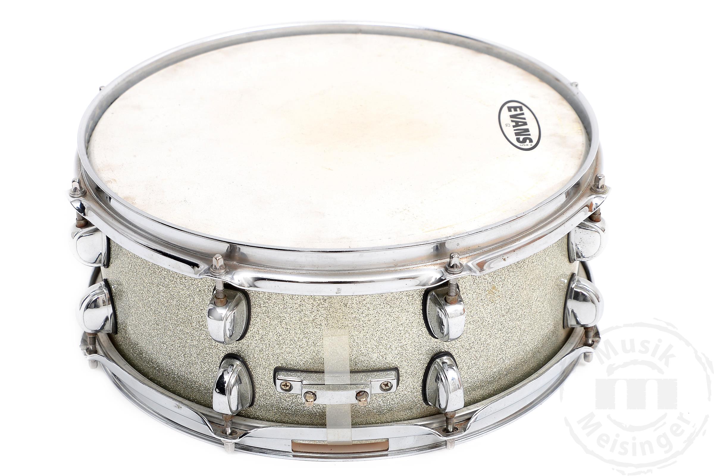 Premier Artist Birch 13x5 Snare Silver Sparkle Premier Artist Birch 13x5 Snare Silver Sparkle