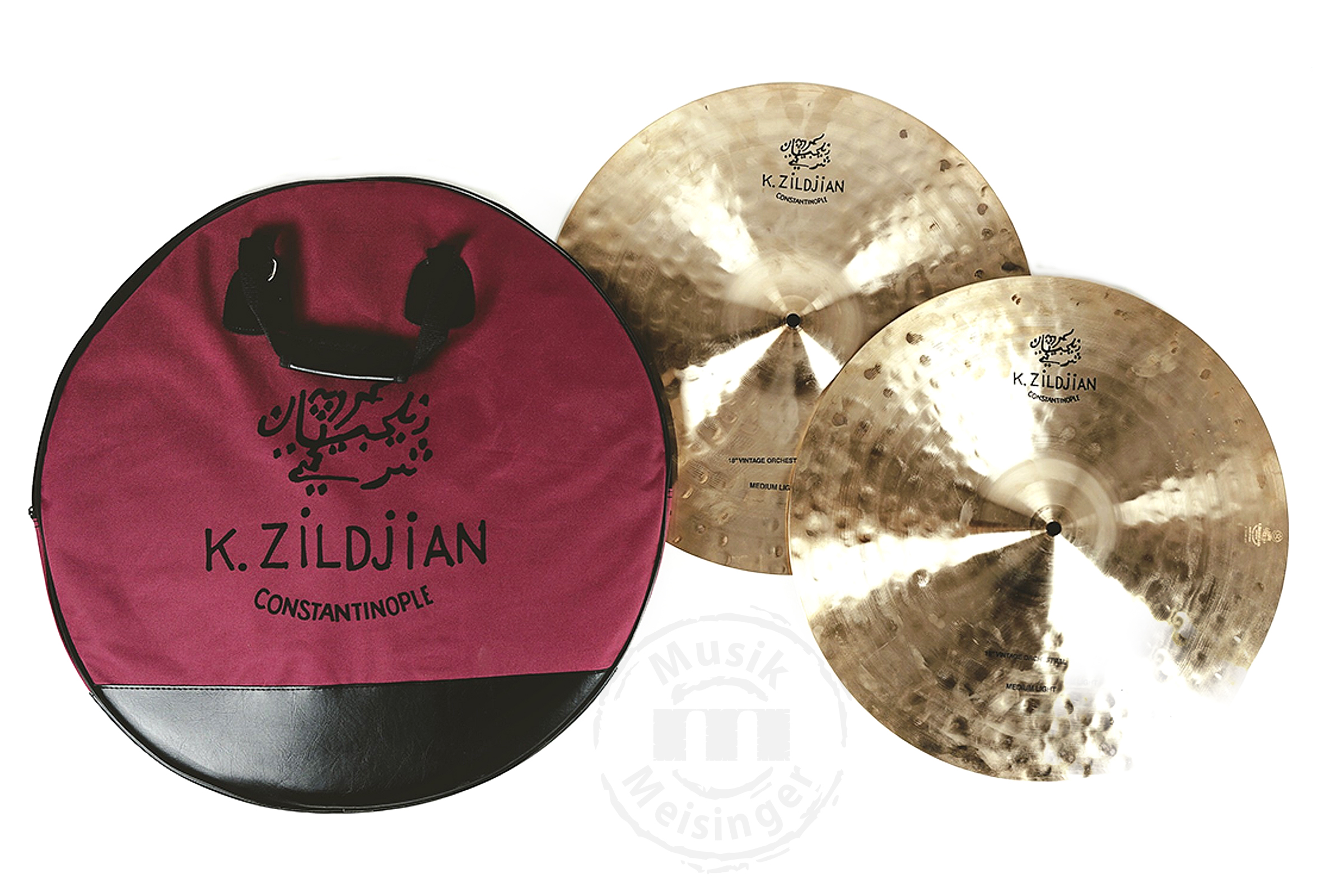 Zildjian K Constantinople 18" Vintage Orchestral Medium Light (Paar)