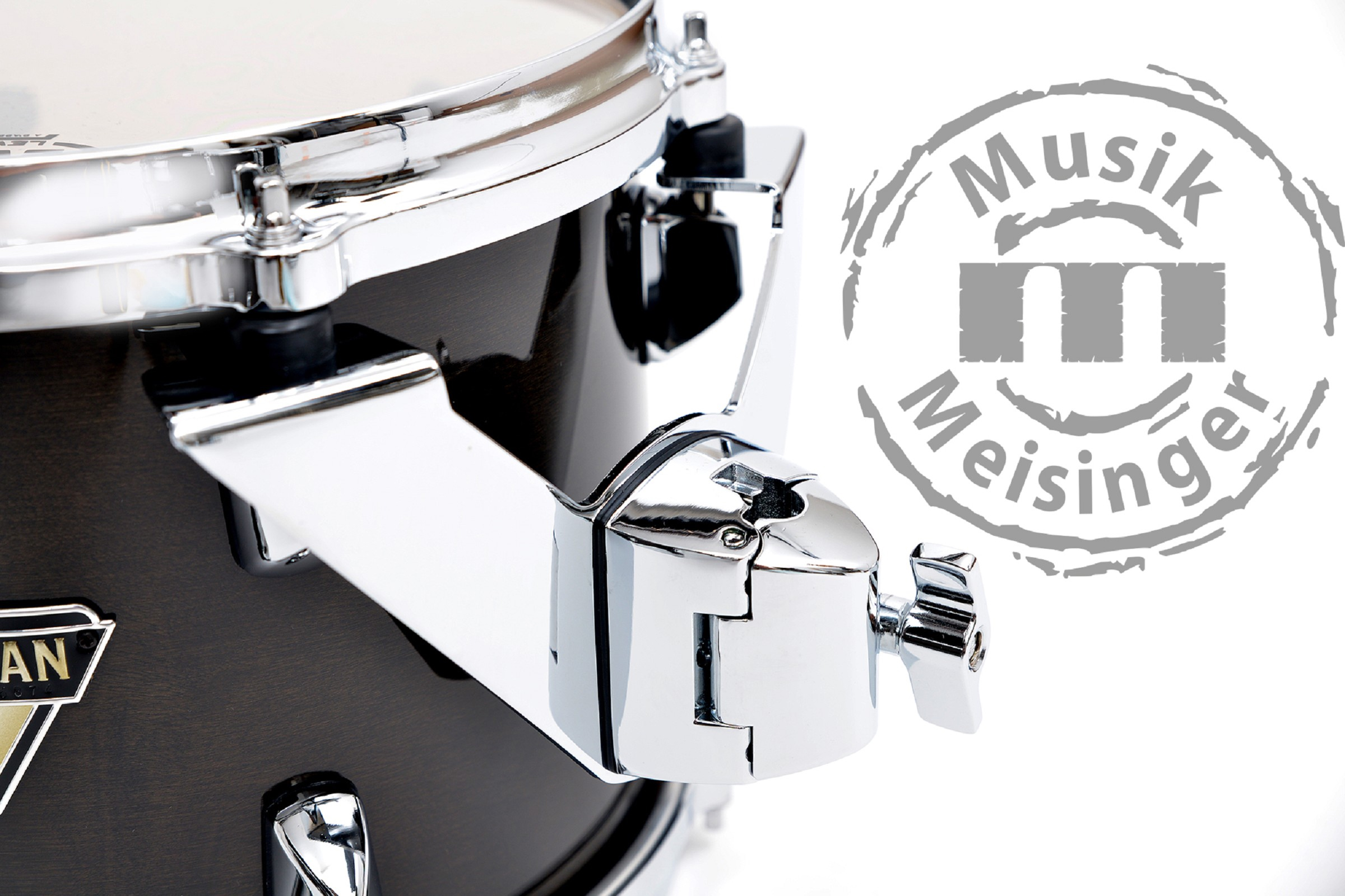 Dixon Artisan Maple Shell Set 20/10/12/16/14SD See Thru Black/Chrom